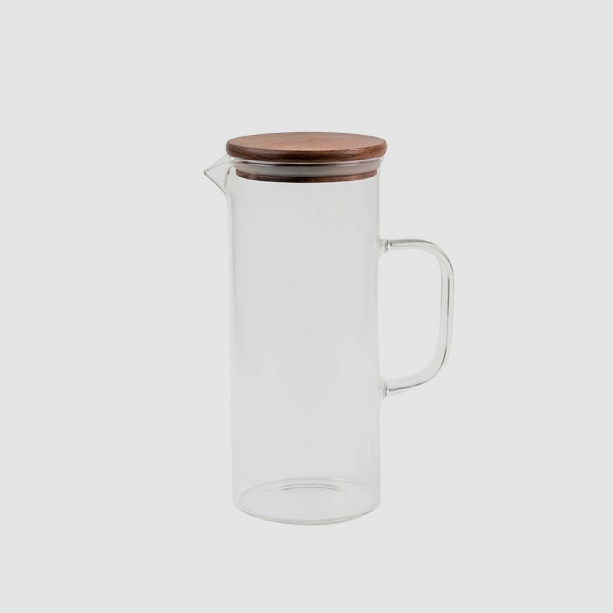 Jarro em Vidro Borossilicato e Madeira de Acácia 1,5 L