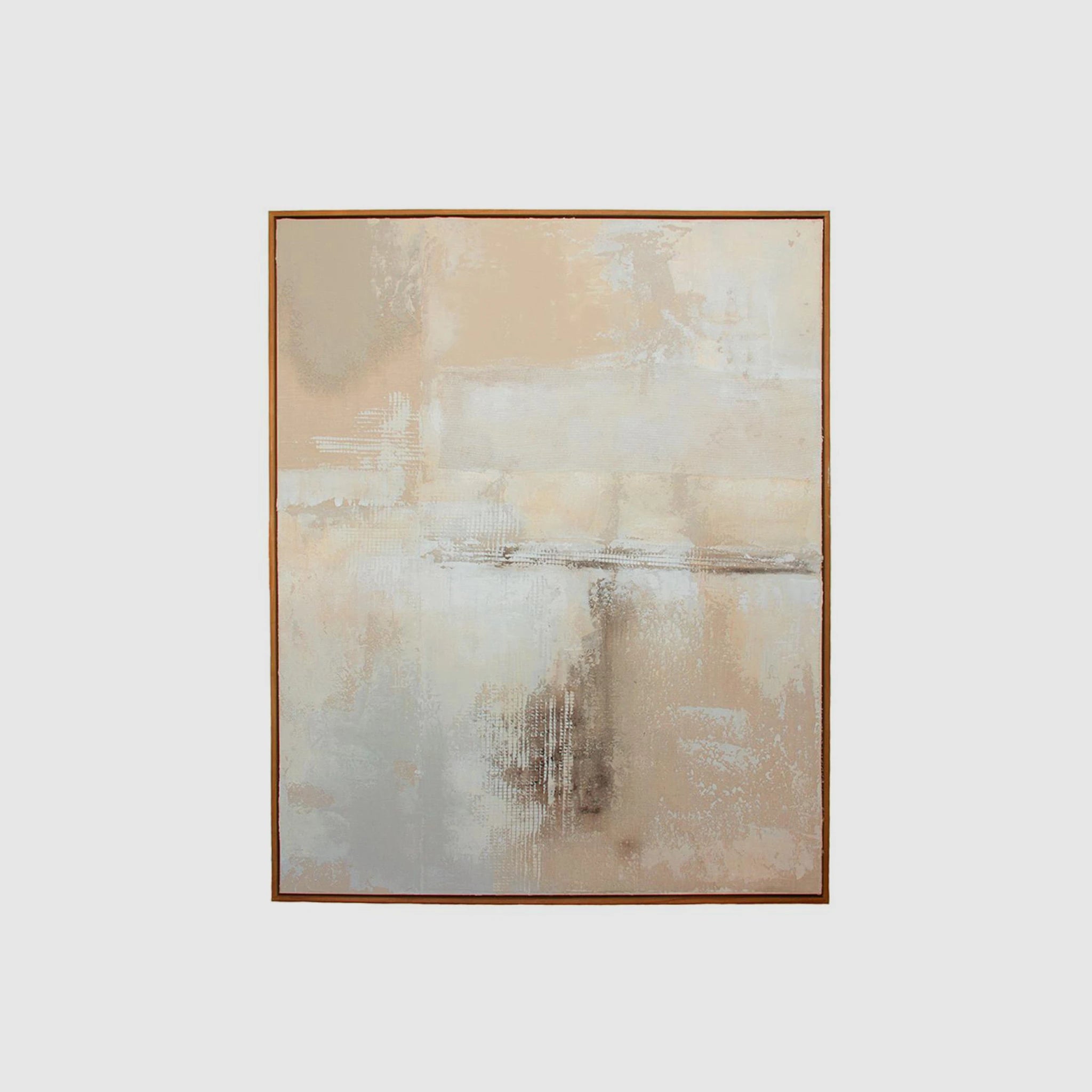 Arua | Quadro Abstrato Pintado à Mão 80×100 cm