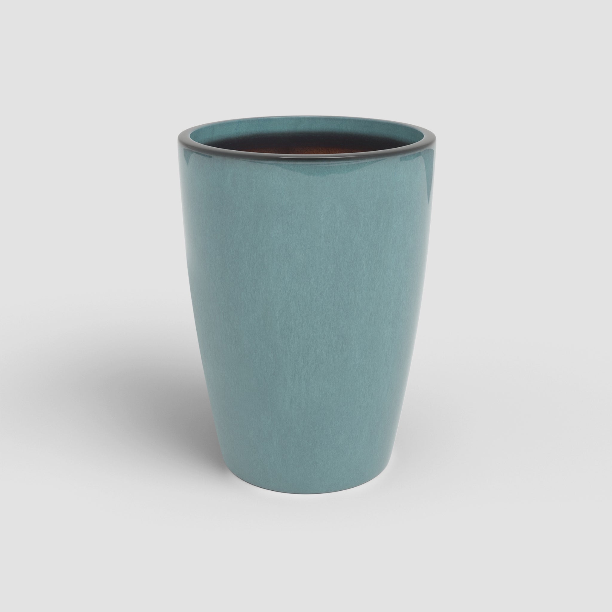 Emilia Brio | Vaso Alto de Terracota Vidrada
