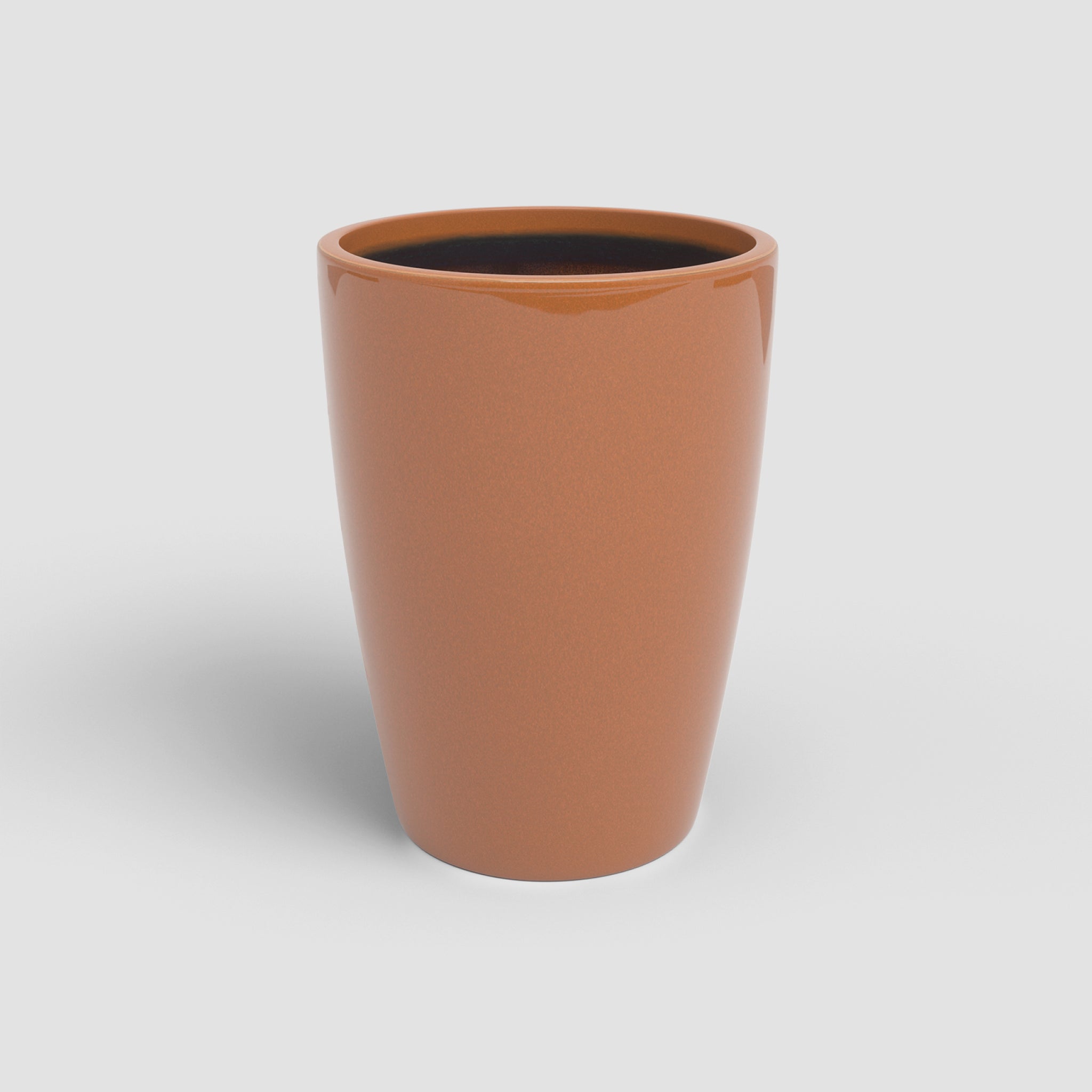Emilia Brio | Vaso Alto de Terracota Vidrada