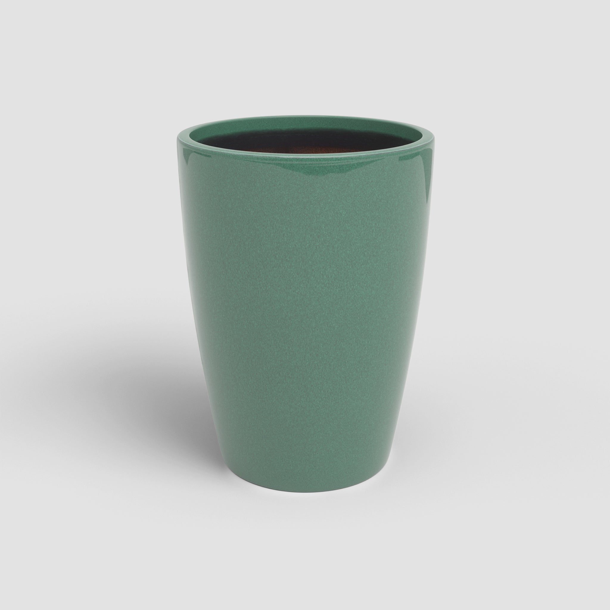 Emilia Brio | Vaso Alto de Terracota Vidrada