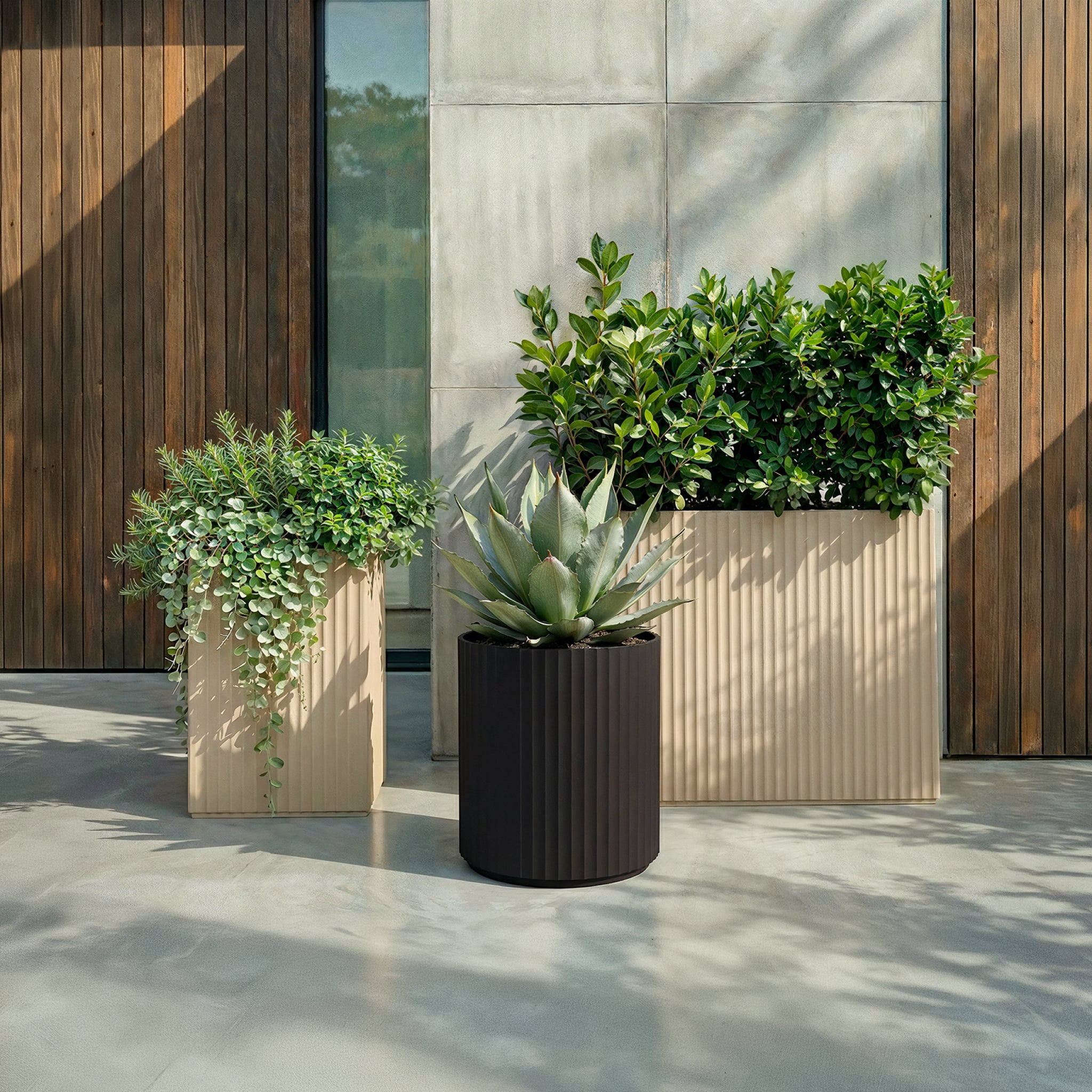 Malibu | Vaso com Textura Ondulada