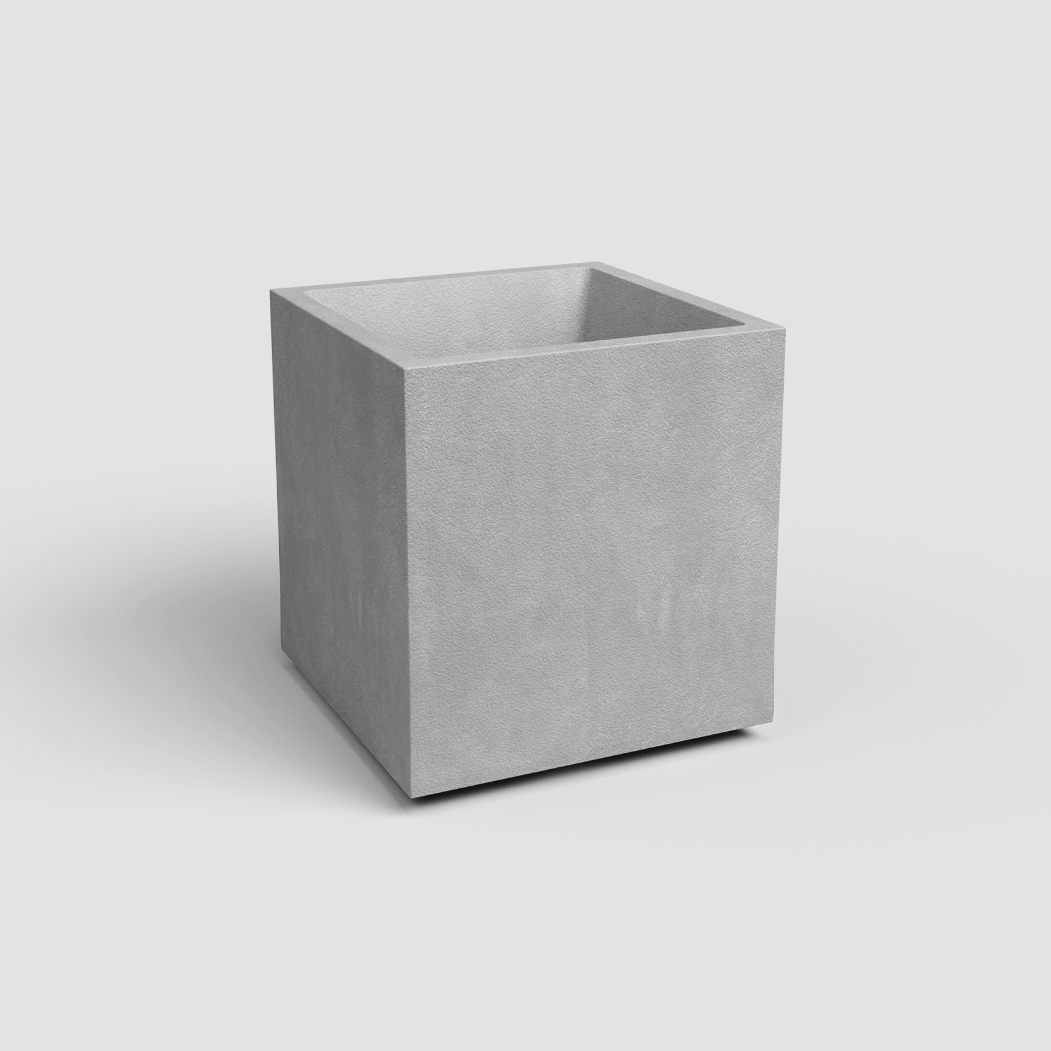 Sydney | Vaso quadrado em plástico resistente, 30 cm