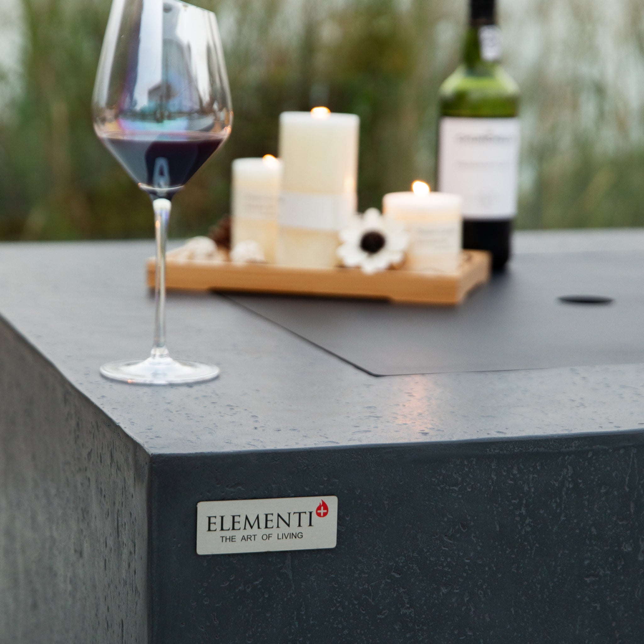 Bergen | Gas Fire Pit Table for Outdoors