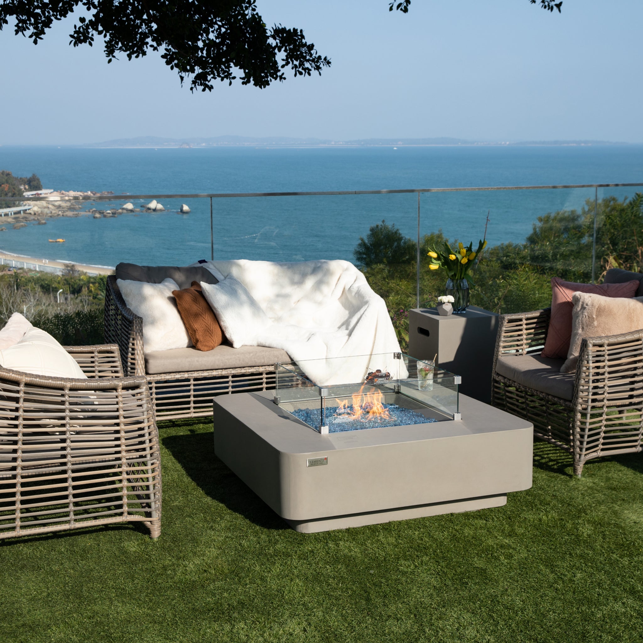 Lucerne | Outdoor Fire Pit Table