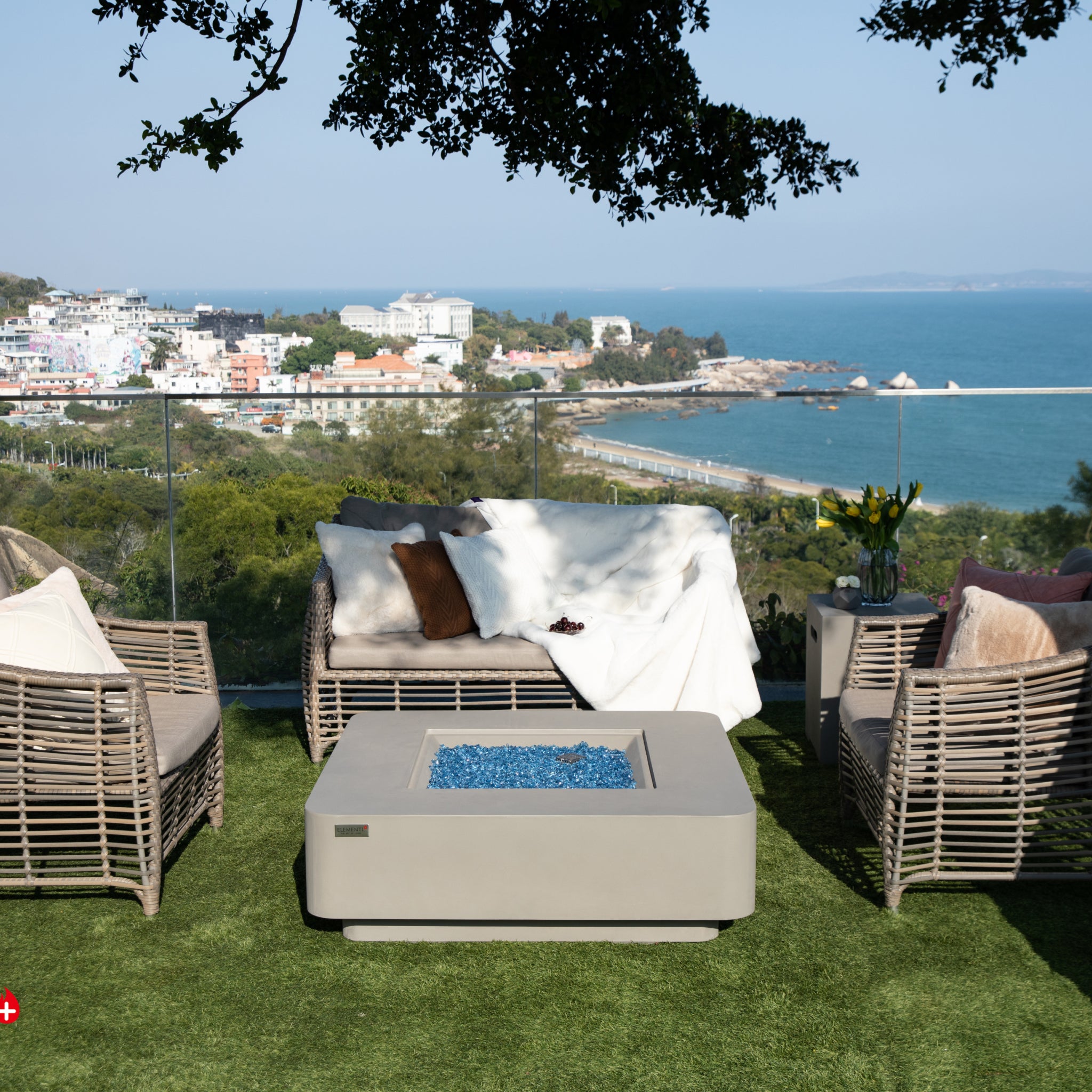 Lucerne | Outdoor Fire Pit Table