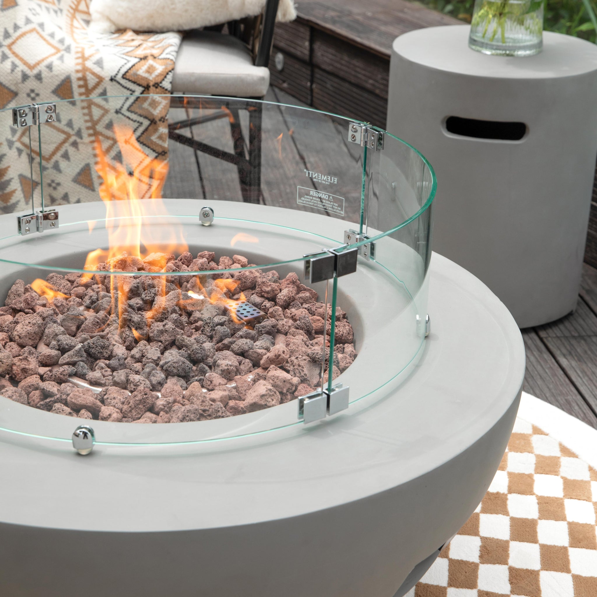 Roca | Outdoor Fire Pit Table