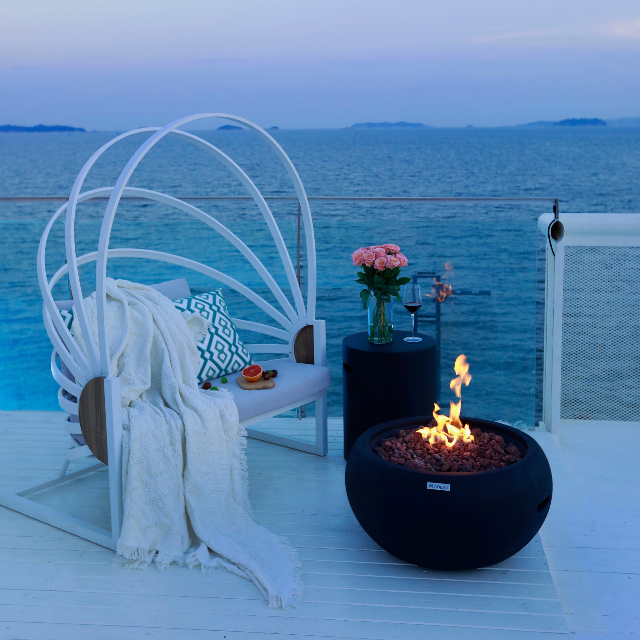 York | Gas Fire Pit