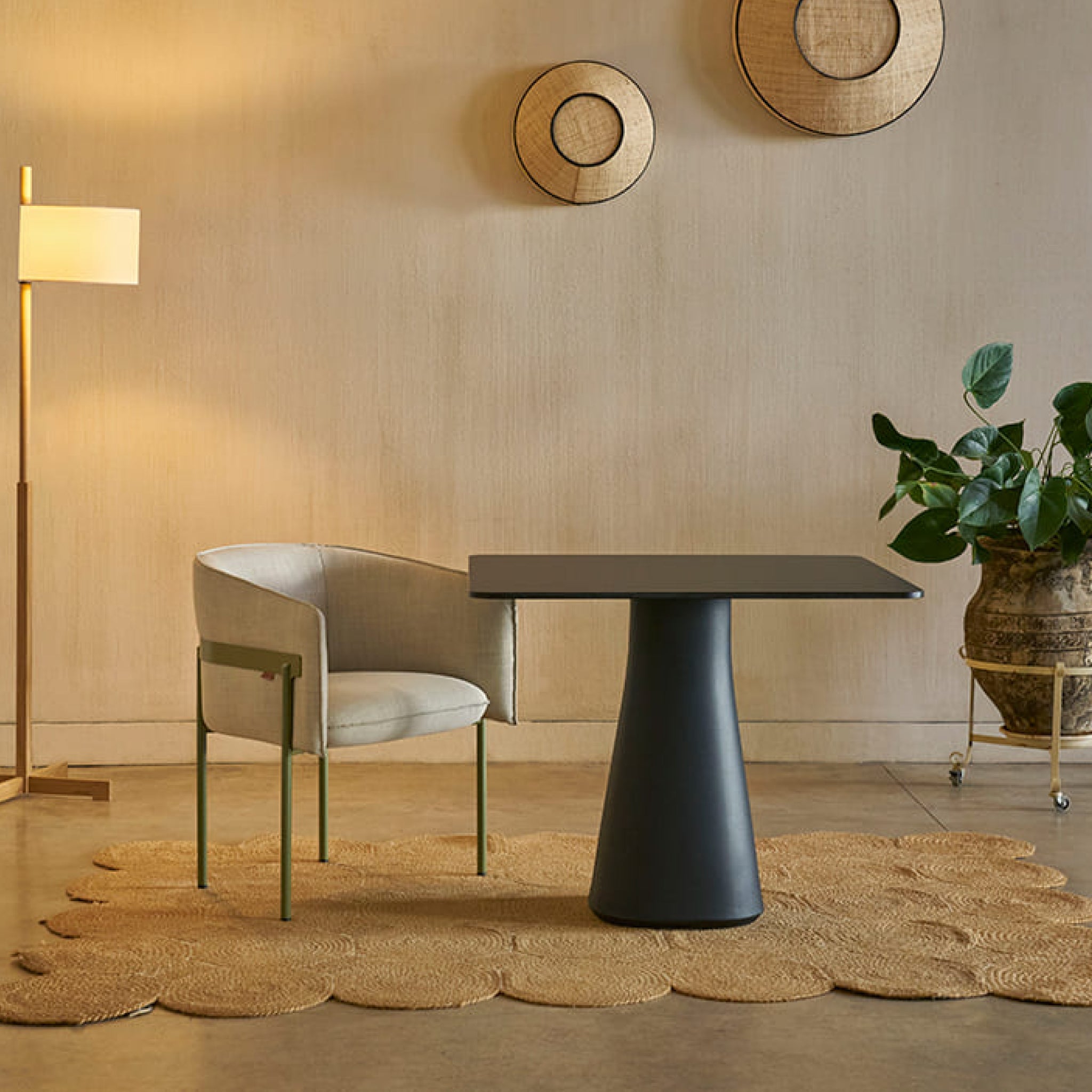 Baelo | Mesa Baixa Quadrada