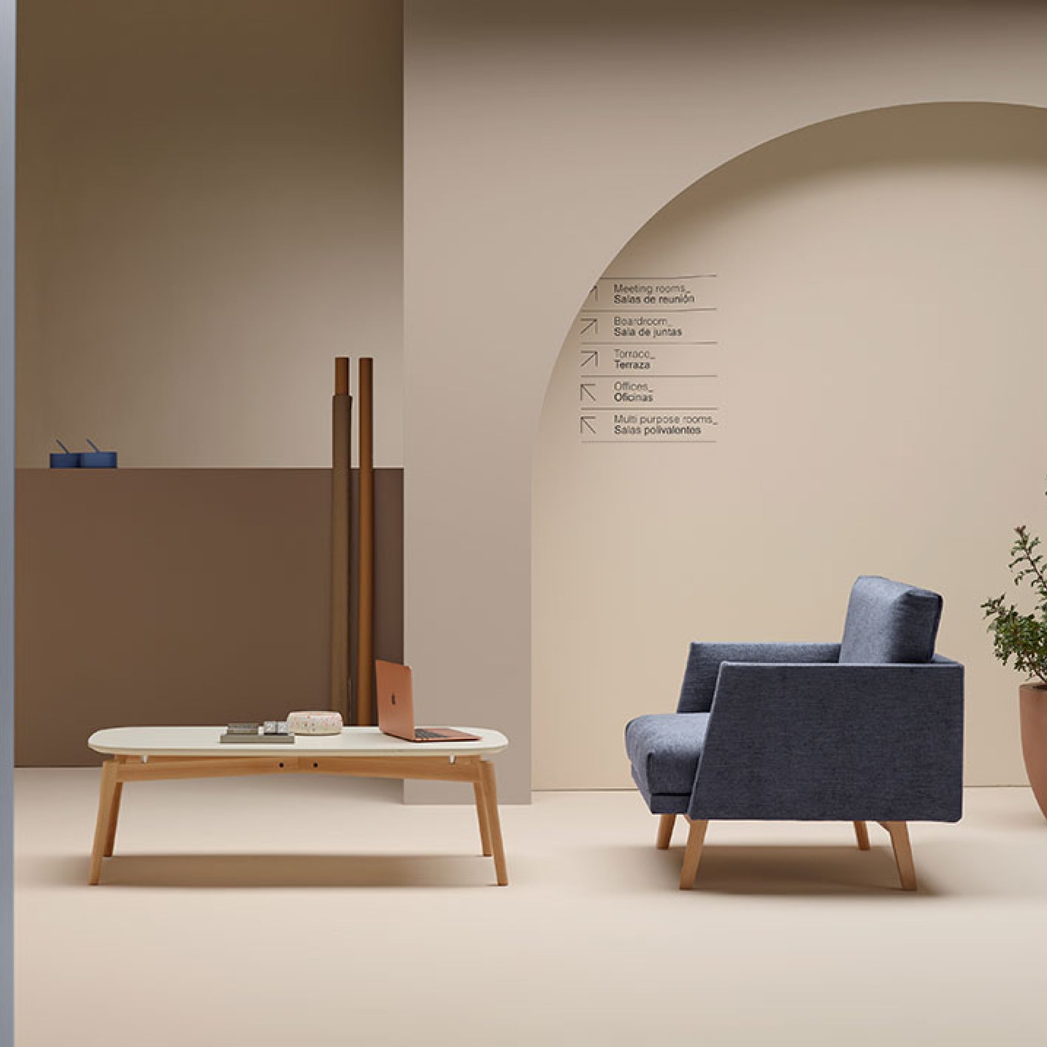 Bow Lounge | Mesa Retangular