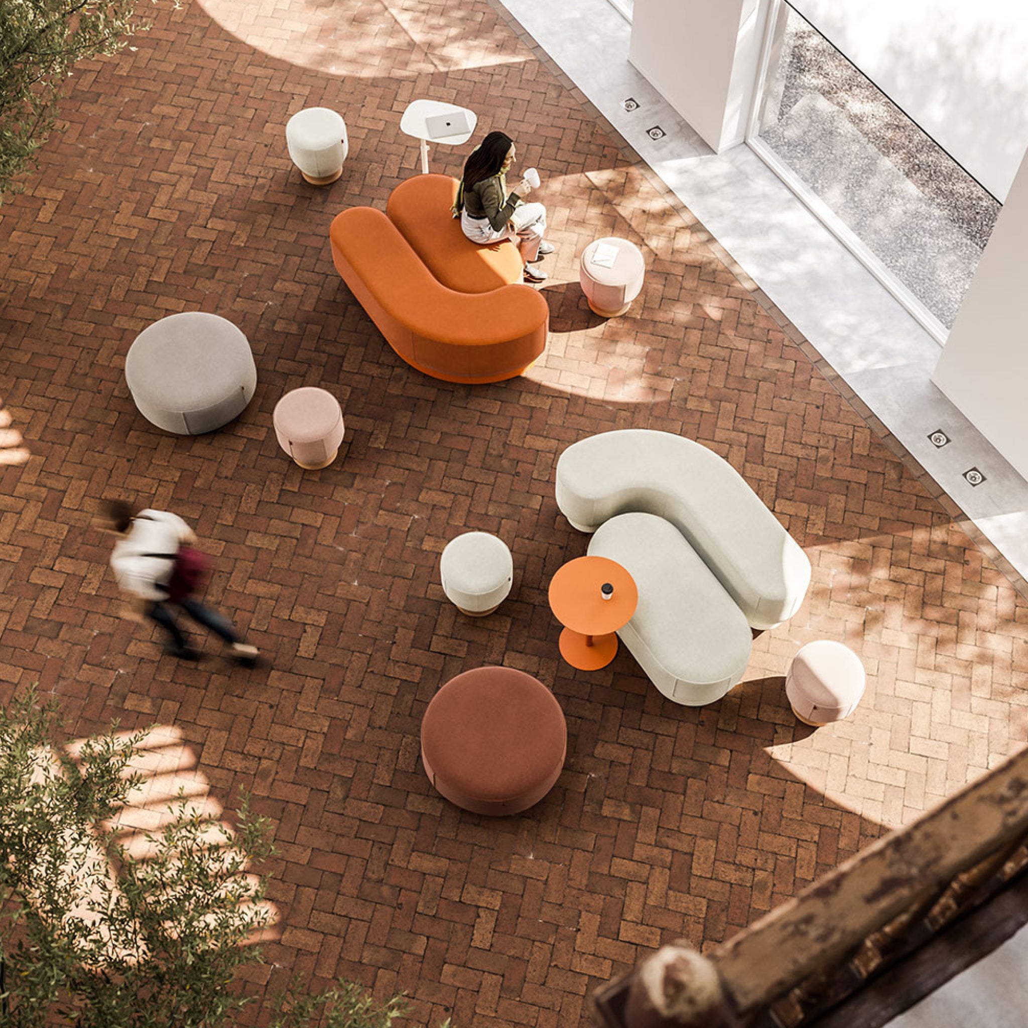 Breeze | Oval Pouf Without Base