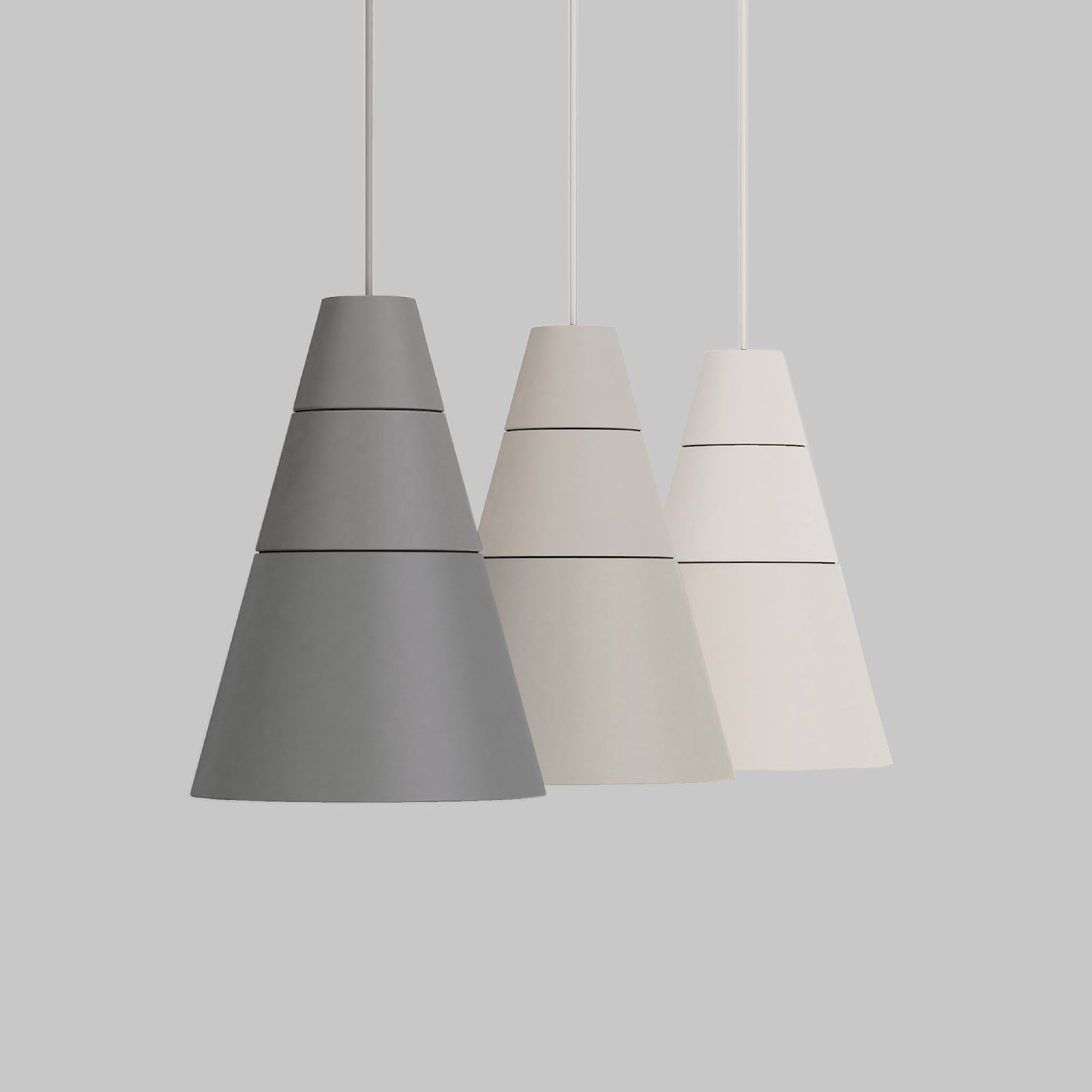 Ili Ili | "Coney Cone" Modular Suspended Ceiling Lamp