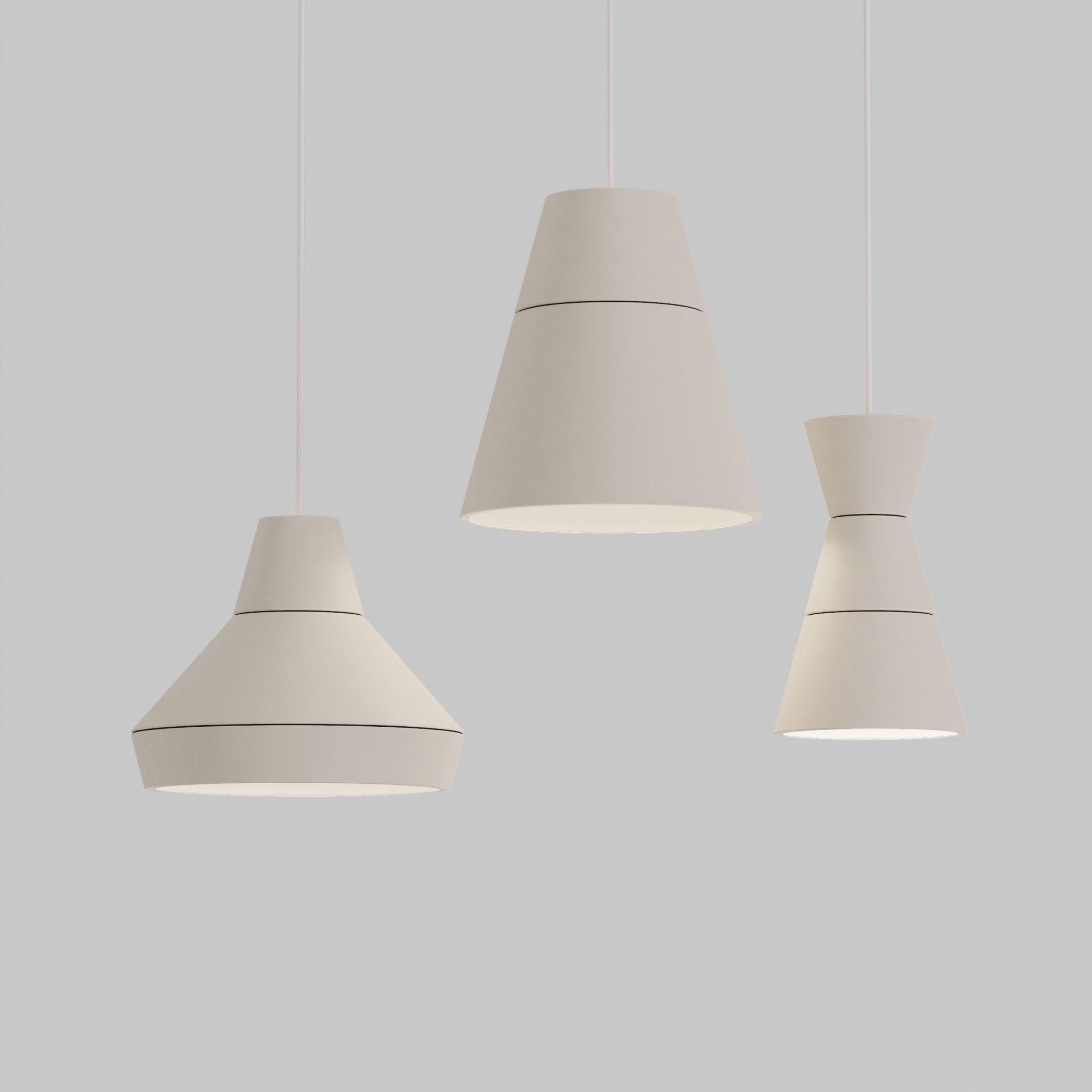 Ili Ili | Candeeiro de Teto Suspenso Modular "Cat's Hat"