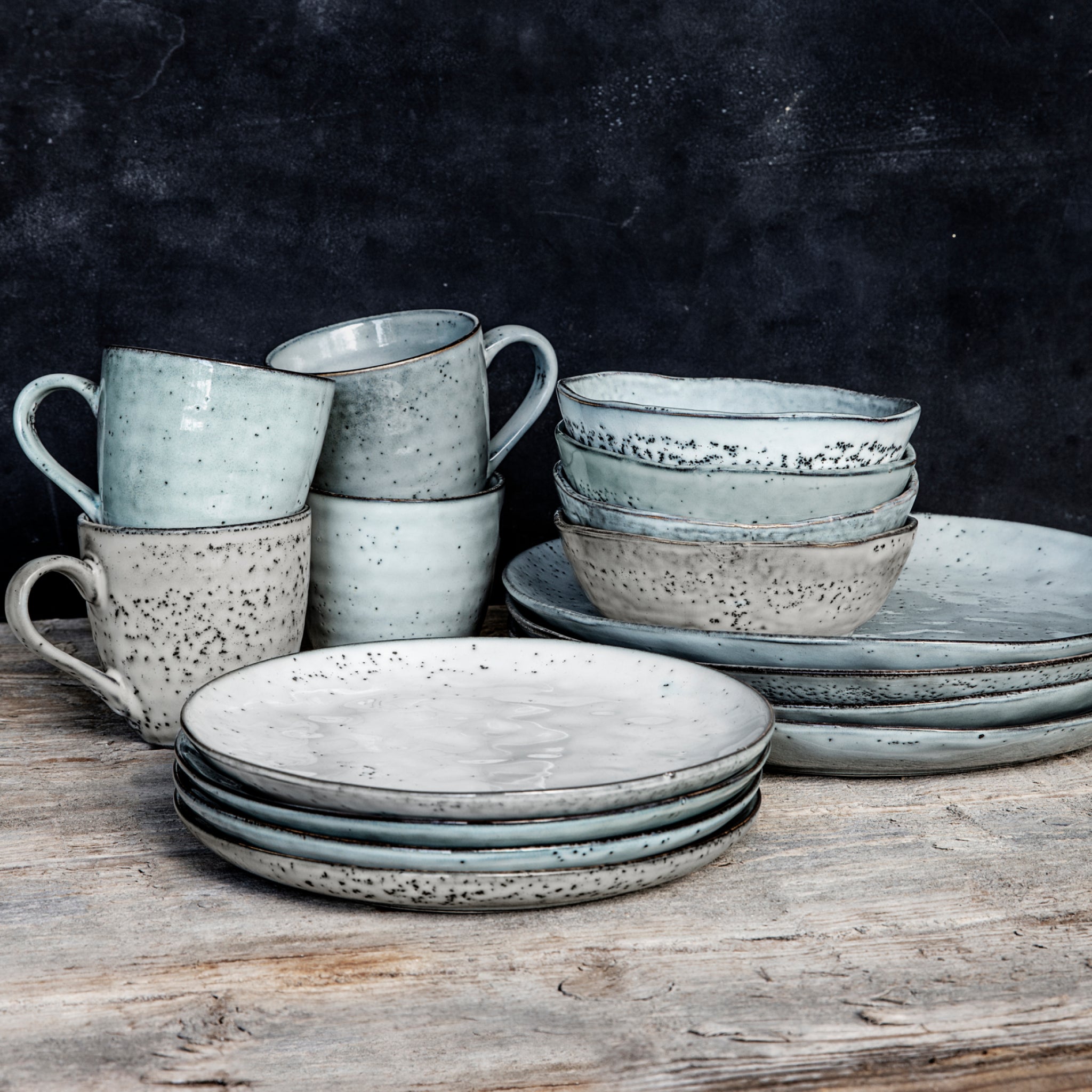 Prato de Jantar Rustic, conjunto de 2