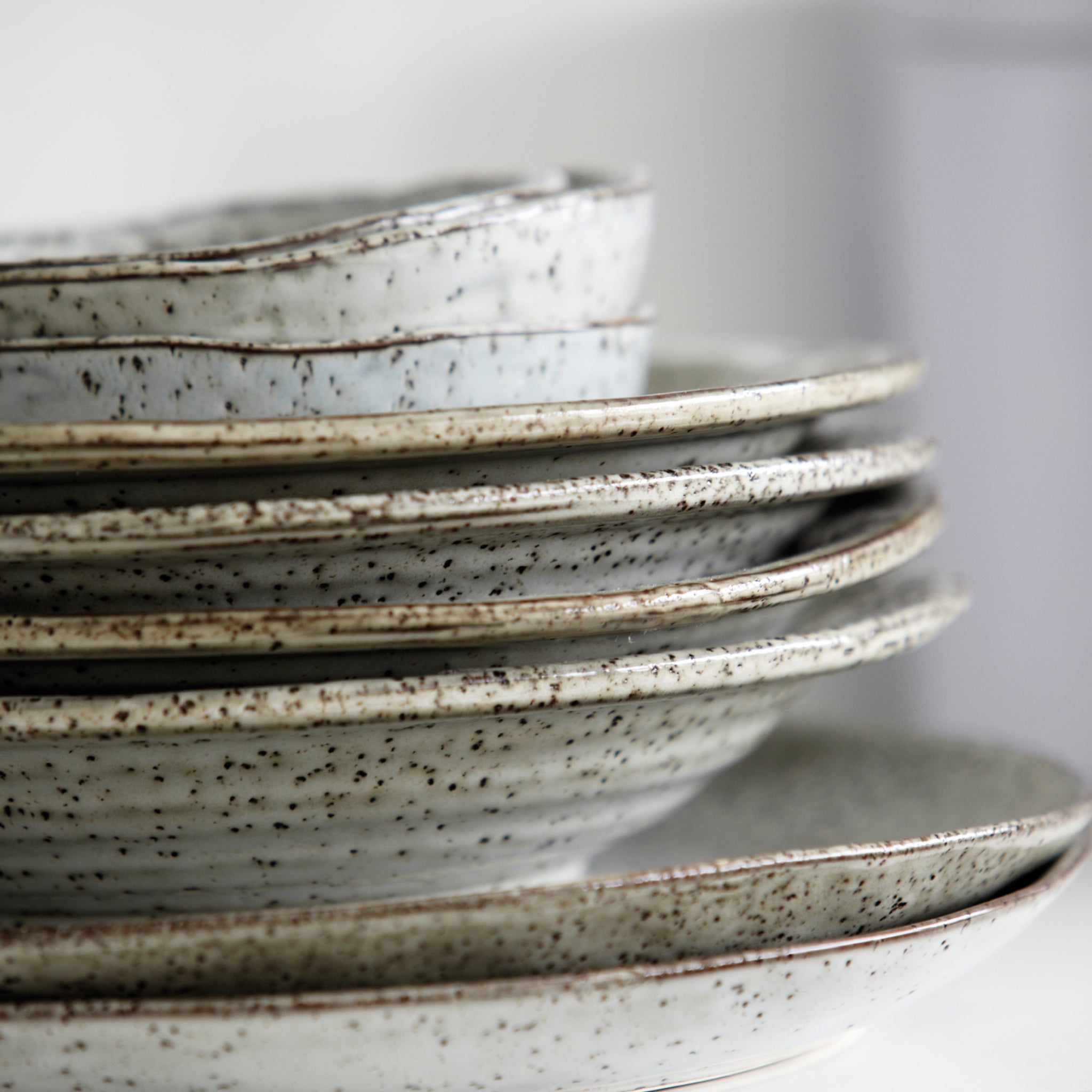 Dessert Plate Rustic, set of 2