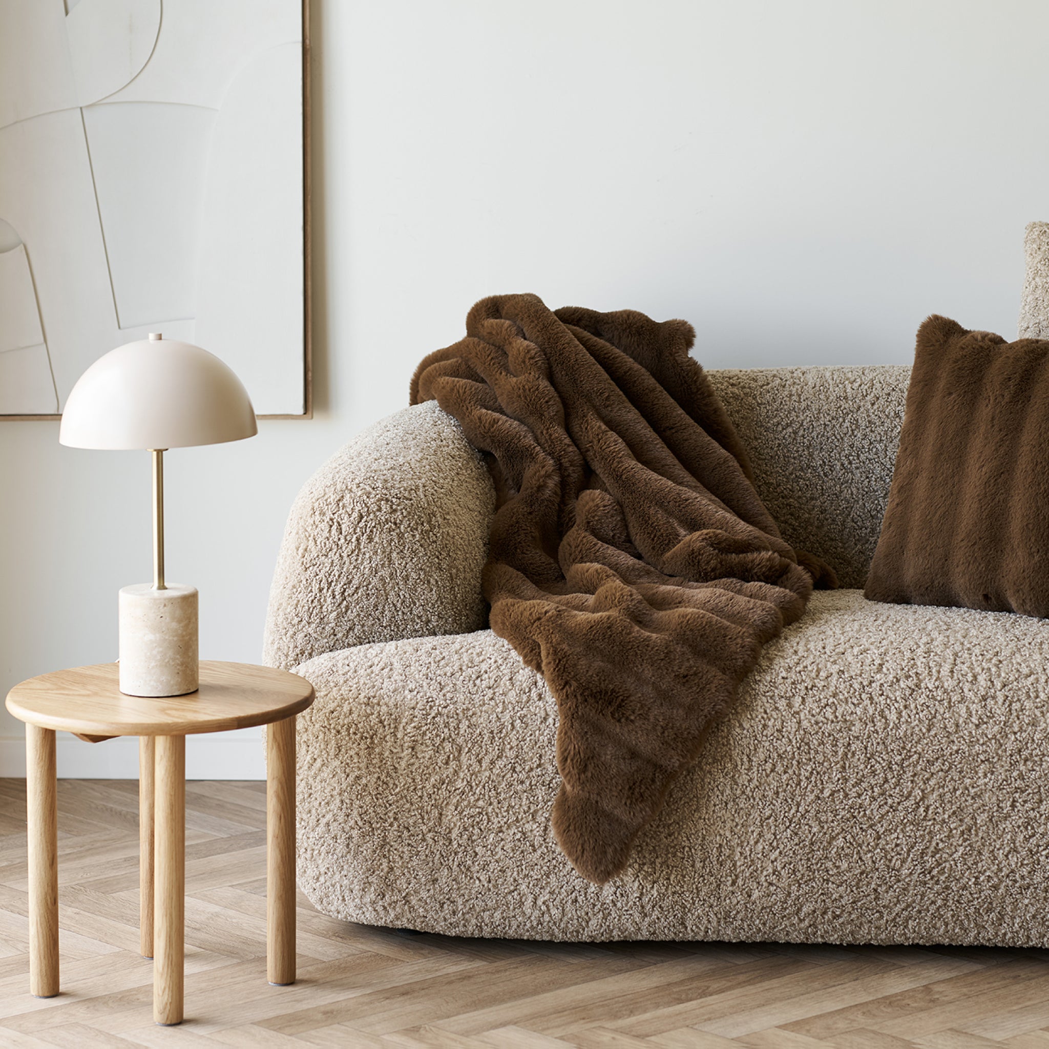 Galena | Manta em Pelo Sintético