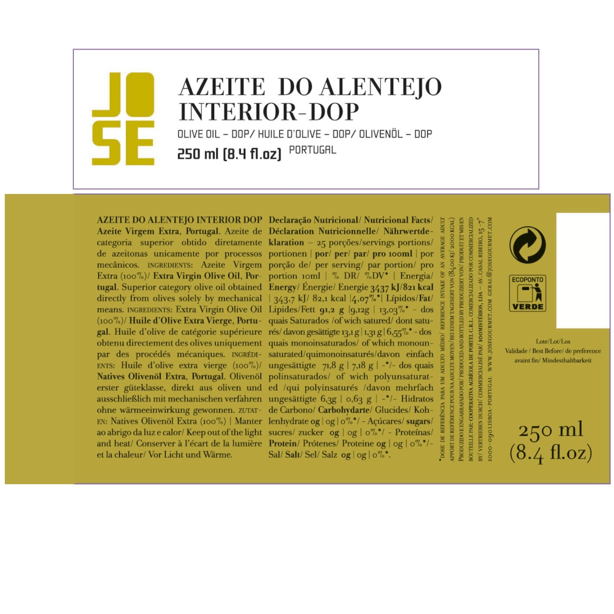 Azeite DOP Alentejo
