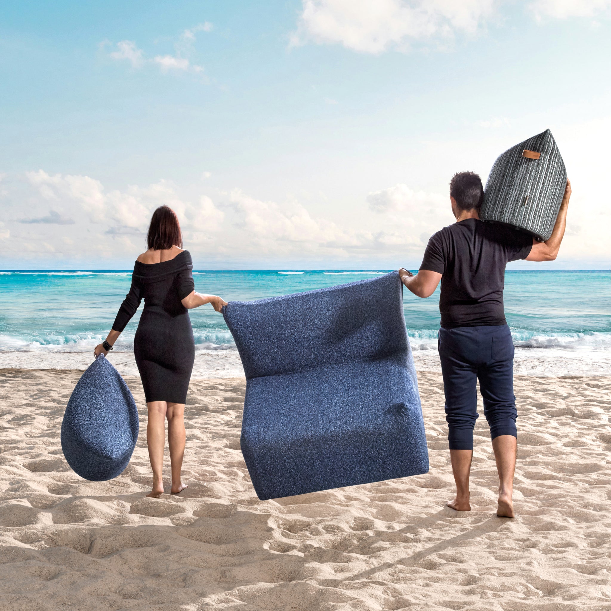 Kuten | Pouf para Exterior