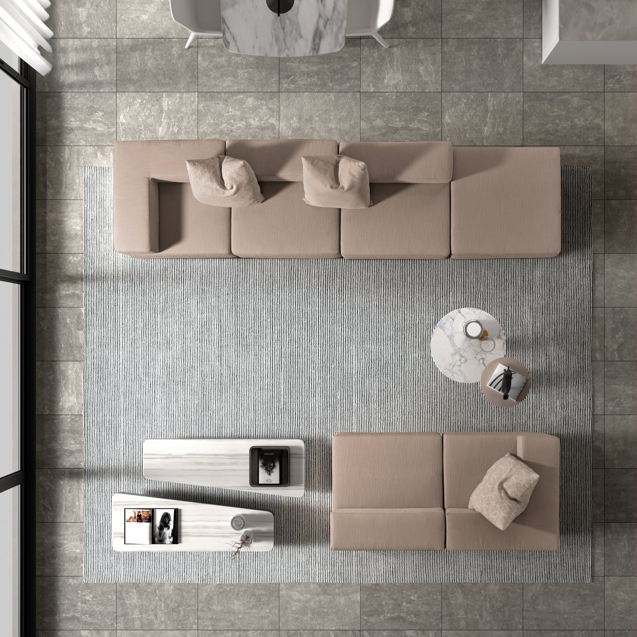 Ren'Ai | Módulo de Centro de Sofá Modular