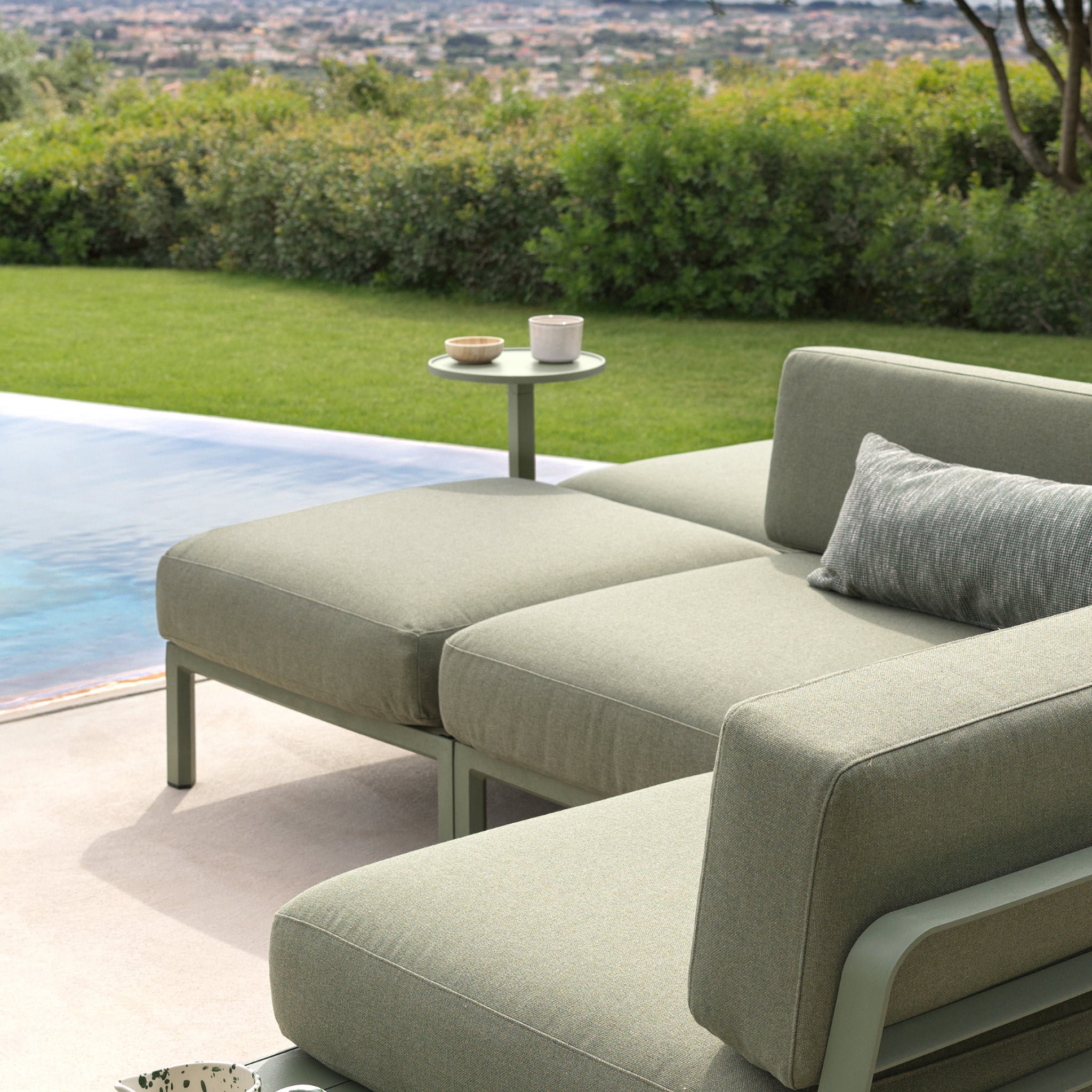 Maximo | Mesa de Apoio para Sofá Modular de Exterior