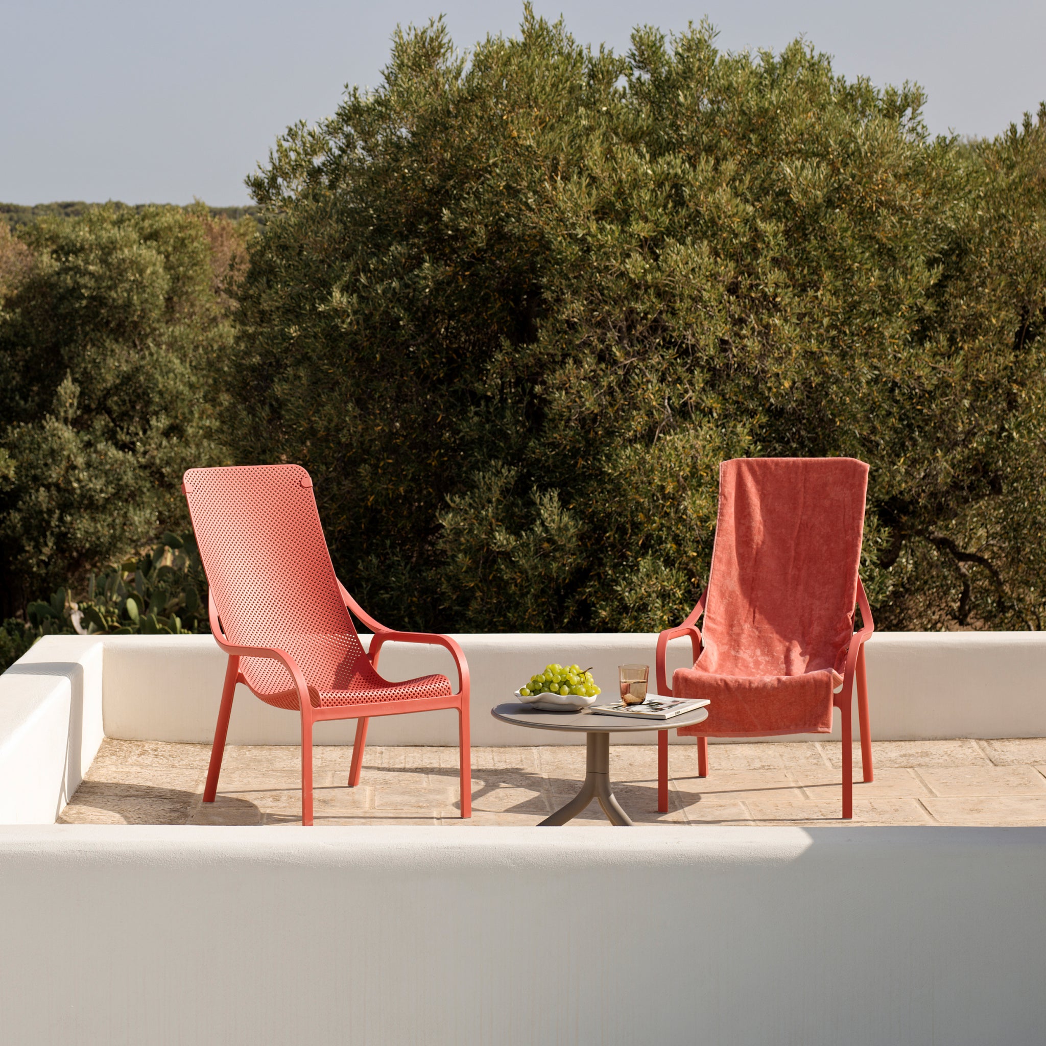 Net | Toalha para Cadeira Lounge de Exterior Net