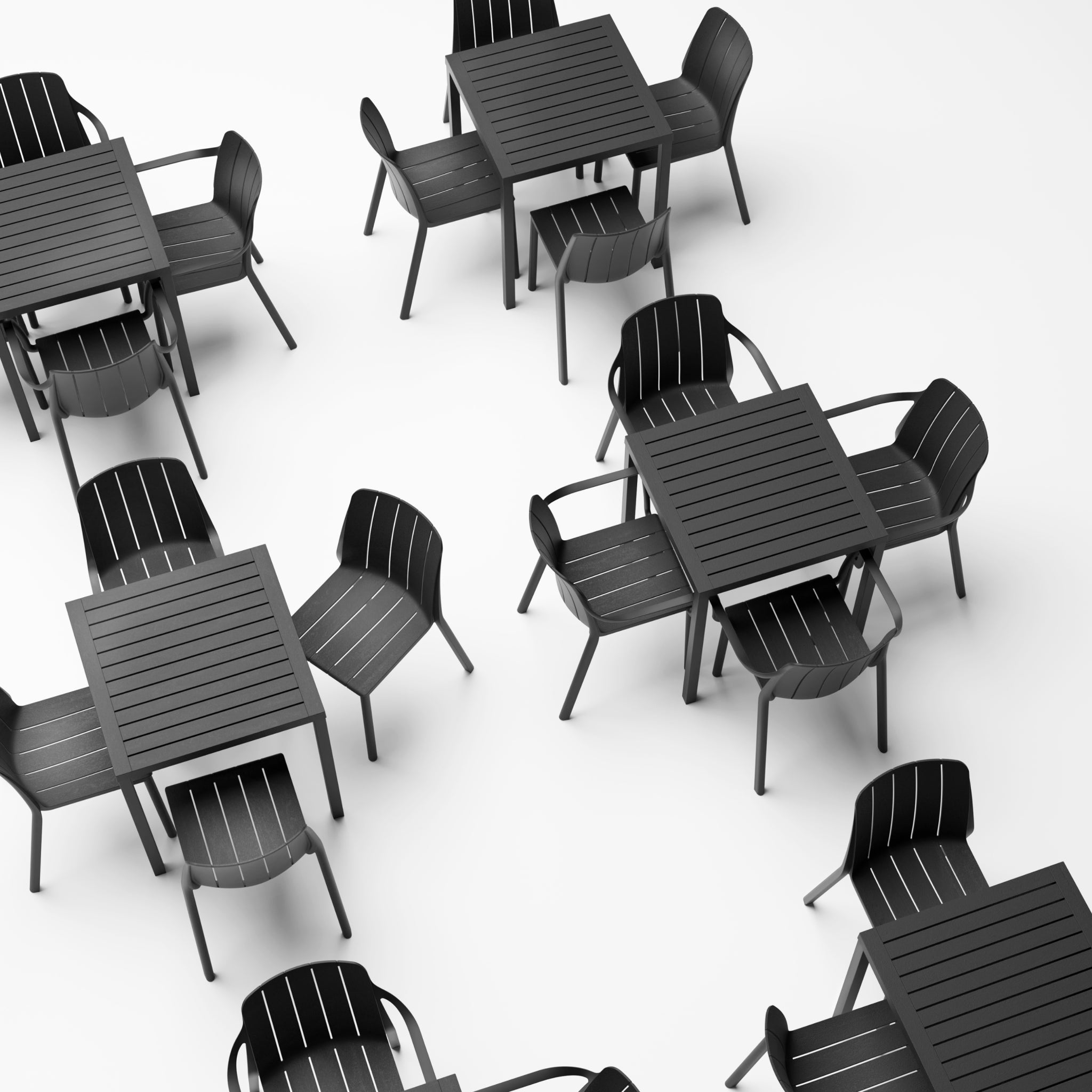 Tiberina | Cadeira para Exterior com Braços