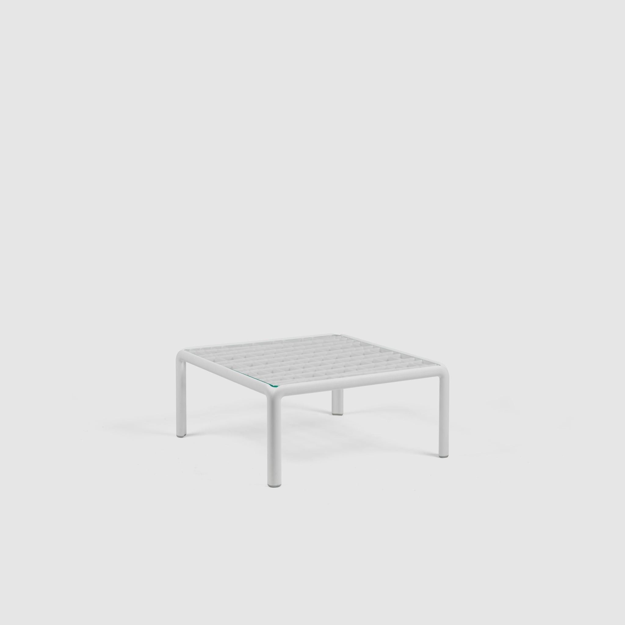 Komodo | Mesa de Apoio com Tampo de Vidro para Exterior