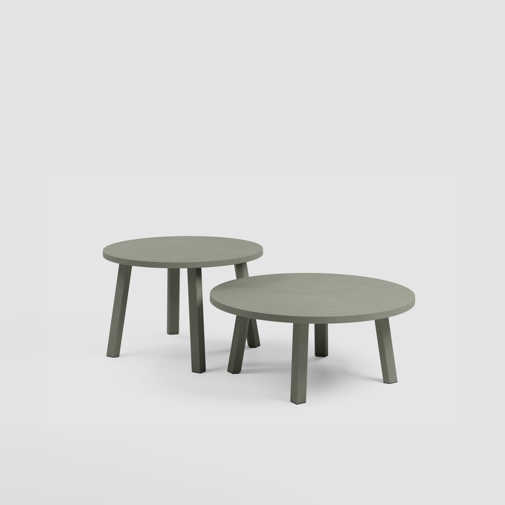 Maximo | Mesa de Apoio Baixa Redonda para Exterior