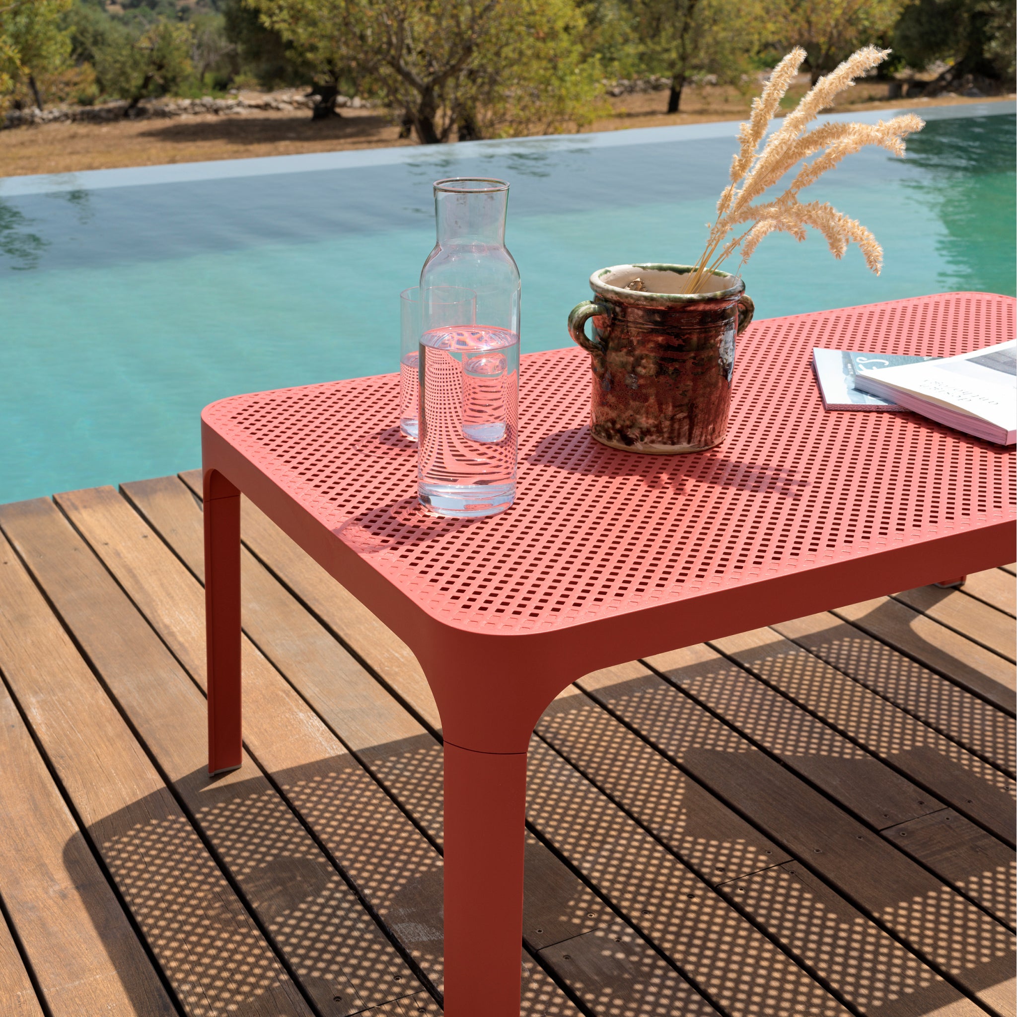 Net | Mesa de Apoio de Exterior 100cm