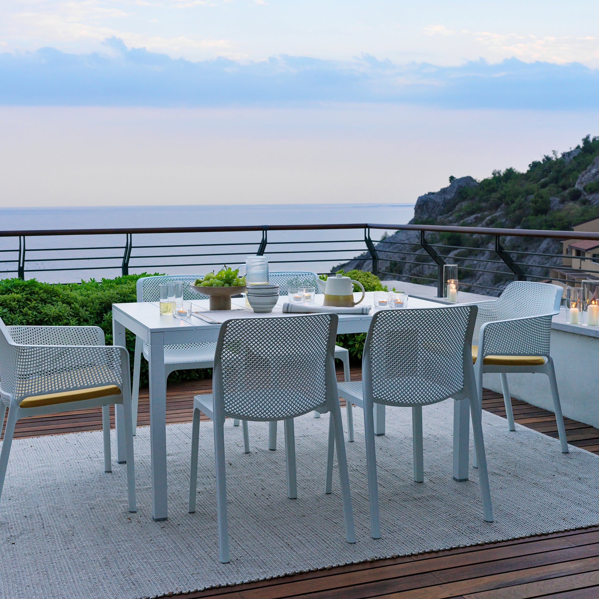 Rio | Mesa de Exterior Extensível em Alumínio