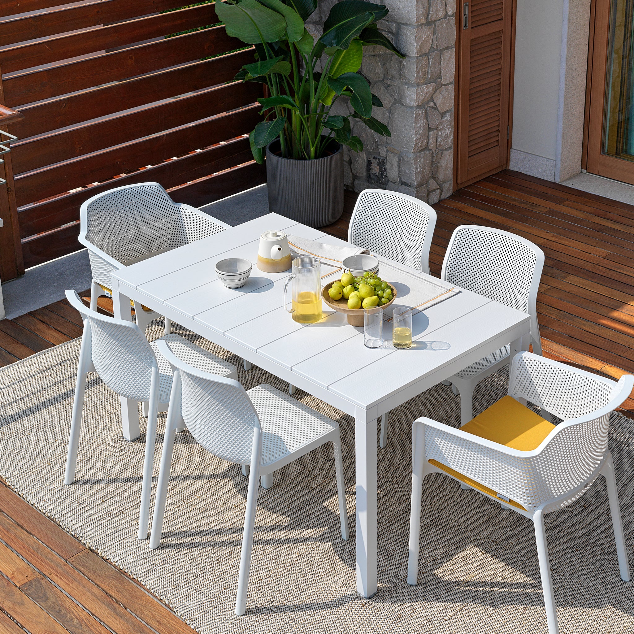 Rio | Mesa de Exterior Extensível em Alumínio