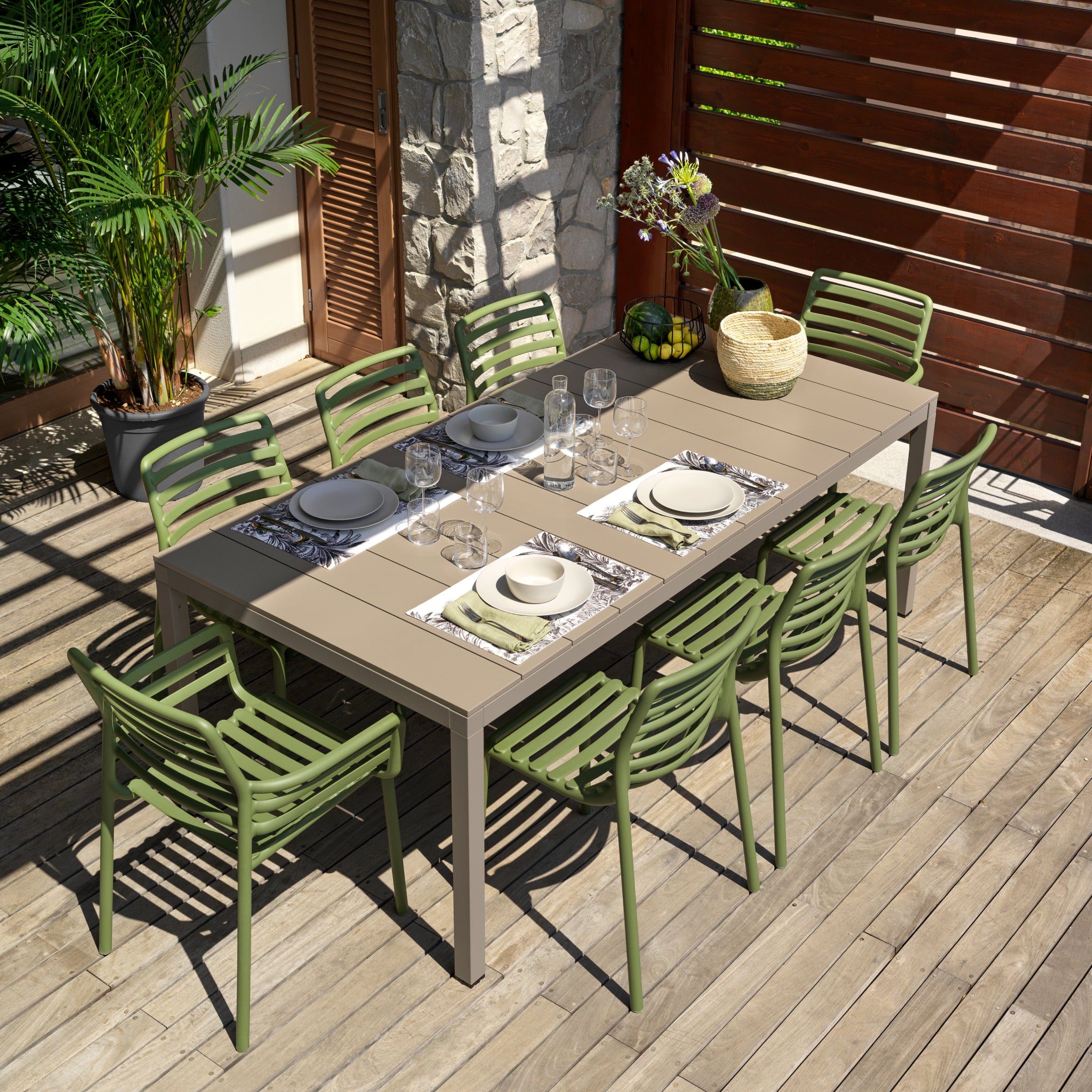 Rio | Mesa de Jantar de Exterior 210cm