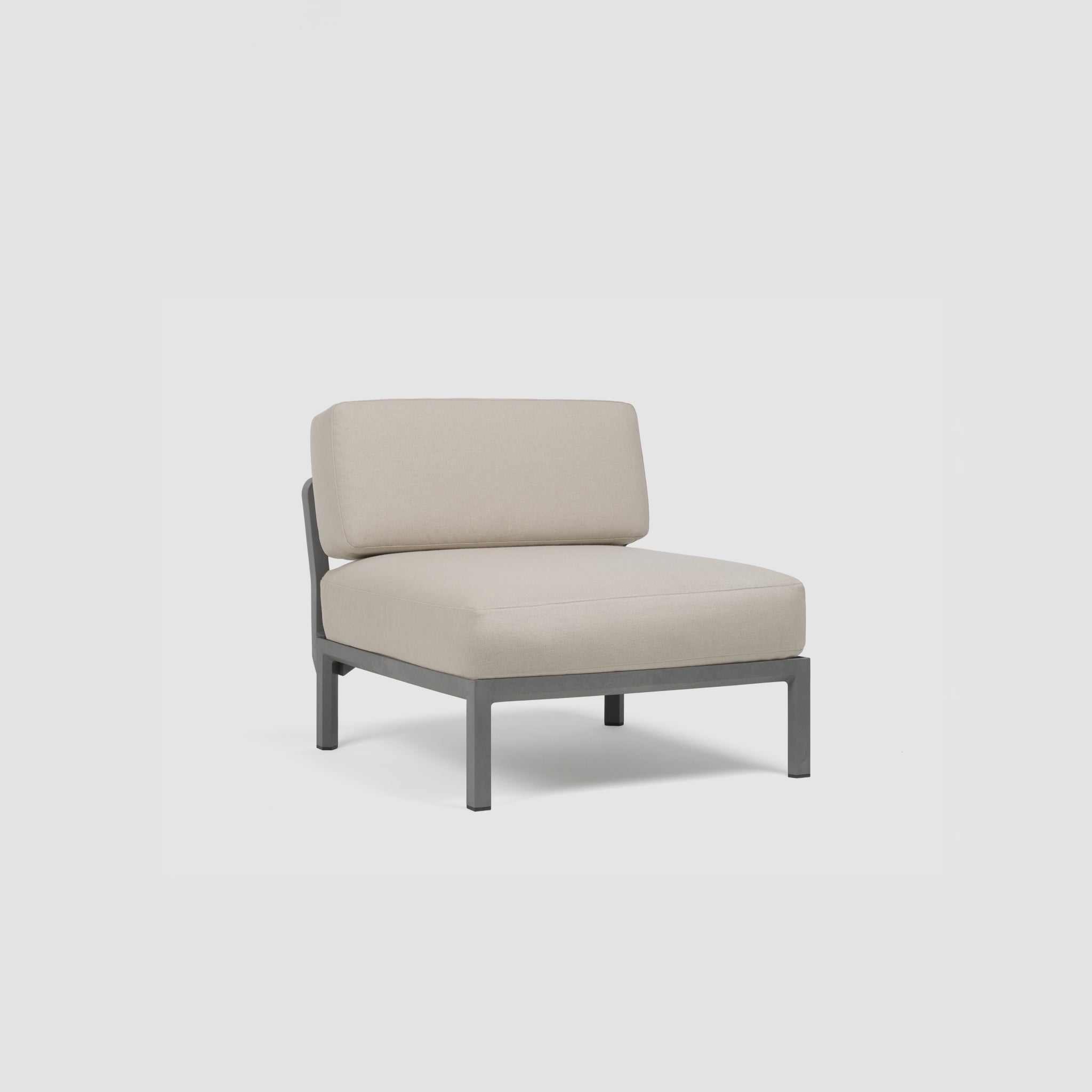 Maximo | Poltrona Sem Braços de Sofá Exterior Modular