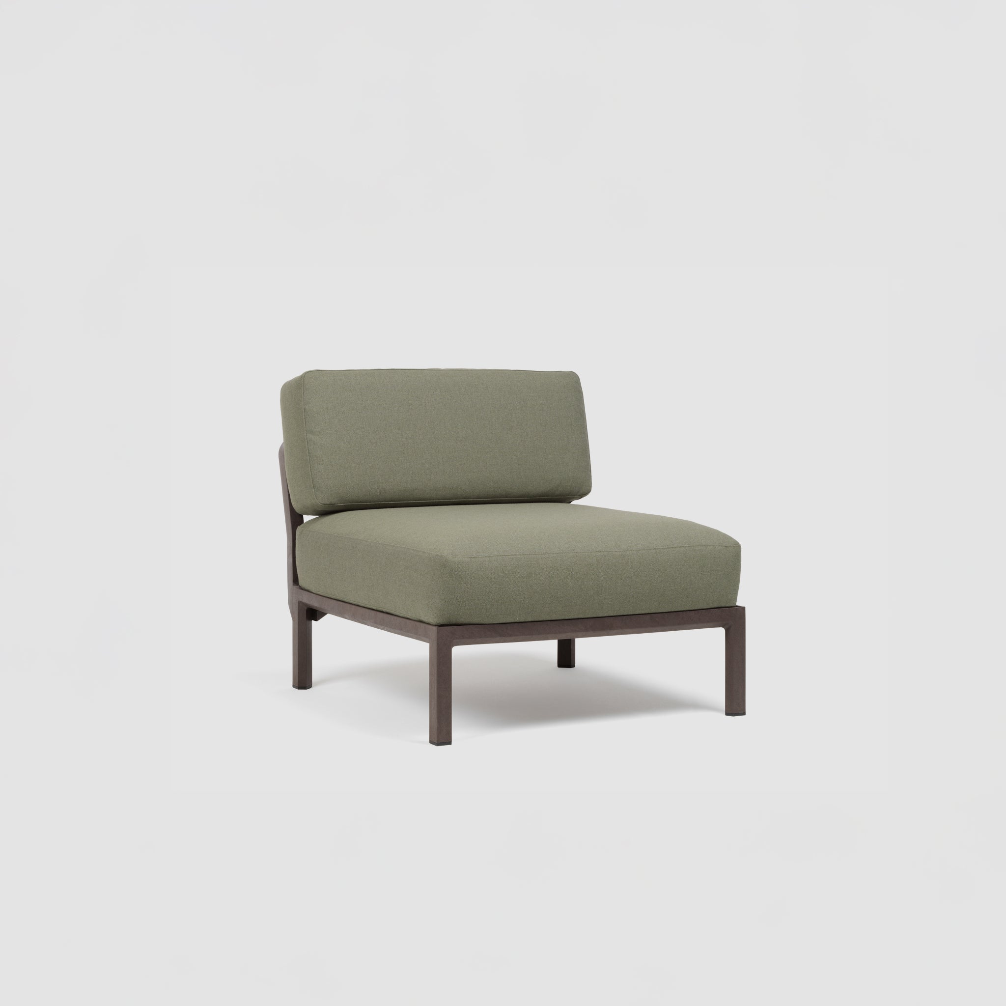 Maximo | Poltrona Sem Braços de Sofá Exterior Modular
