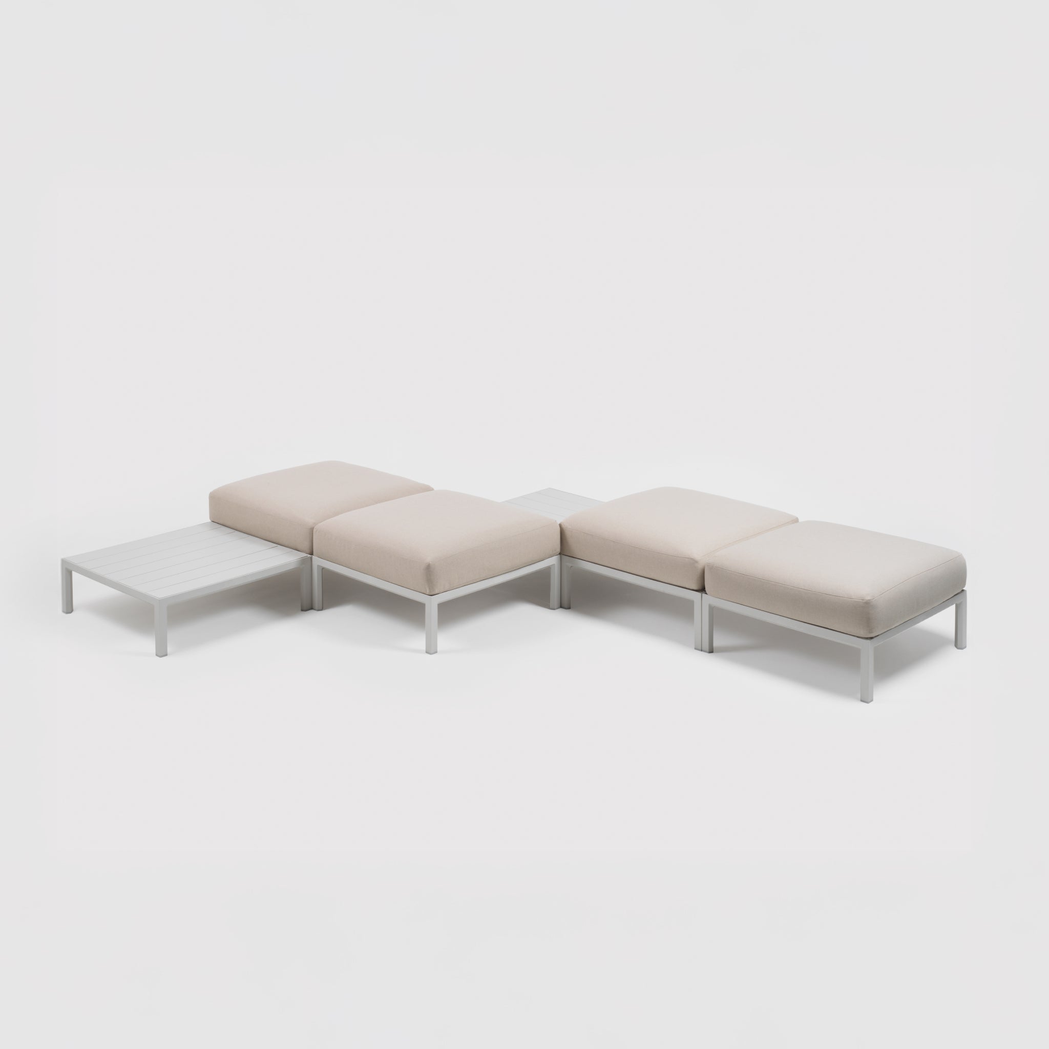 Maximo | Puff para Sofá Exterior Modular