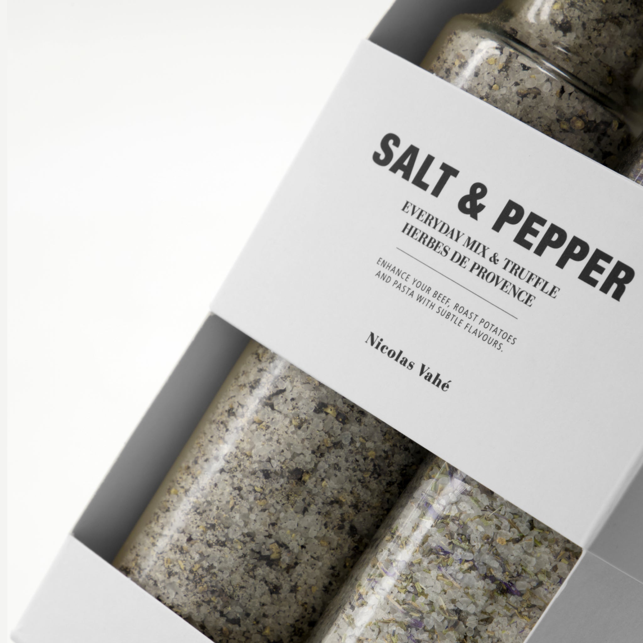 Conjunto de Sal e Pimenta com Trufa e Sal com Ervas da Provença | 570 g