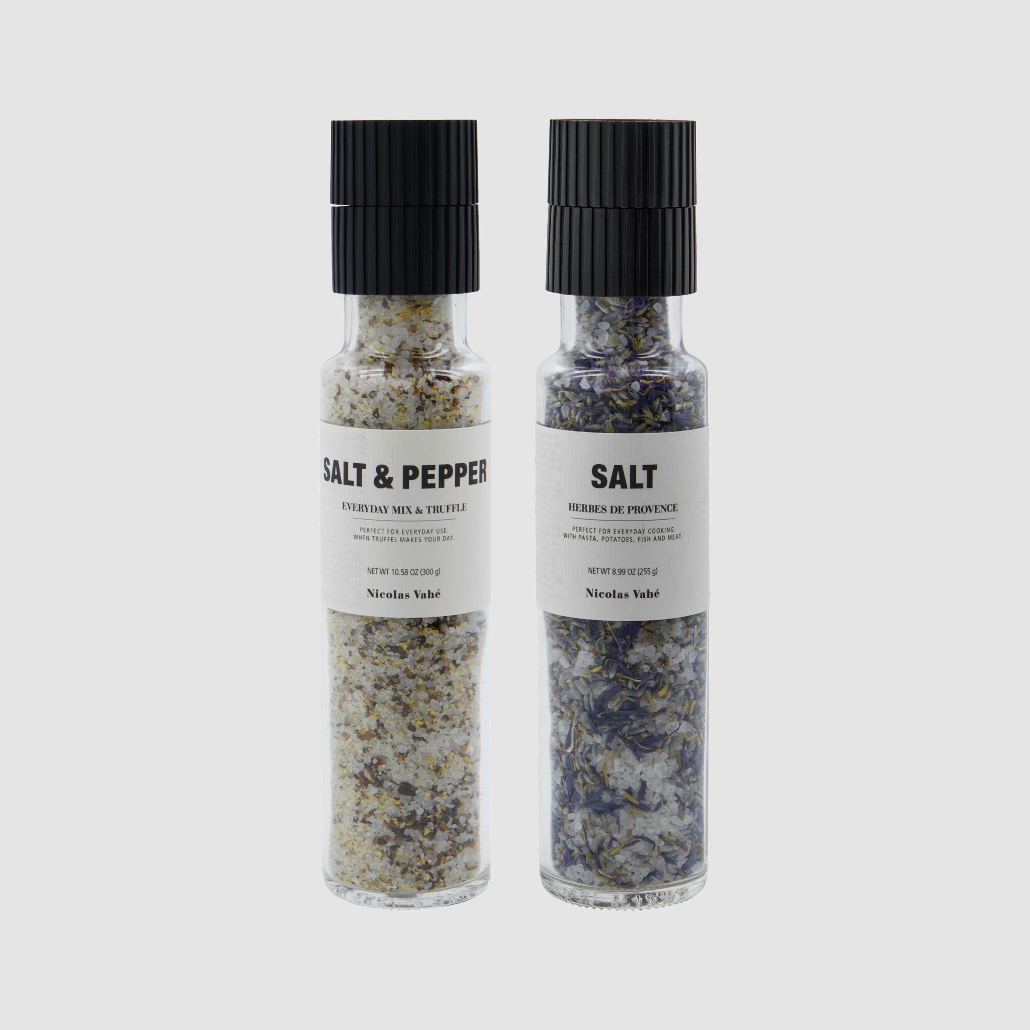 Conjunto de Sal e Pimenta com Trufa e Sal com Ervas da Provença | 570 g