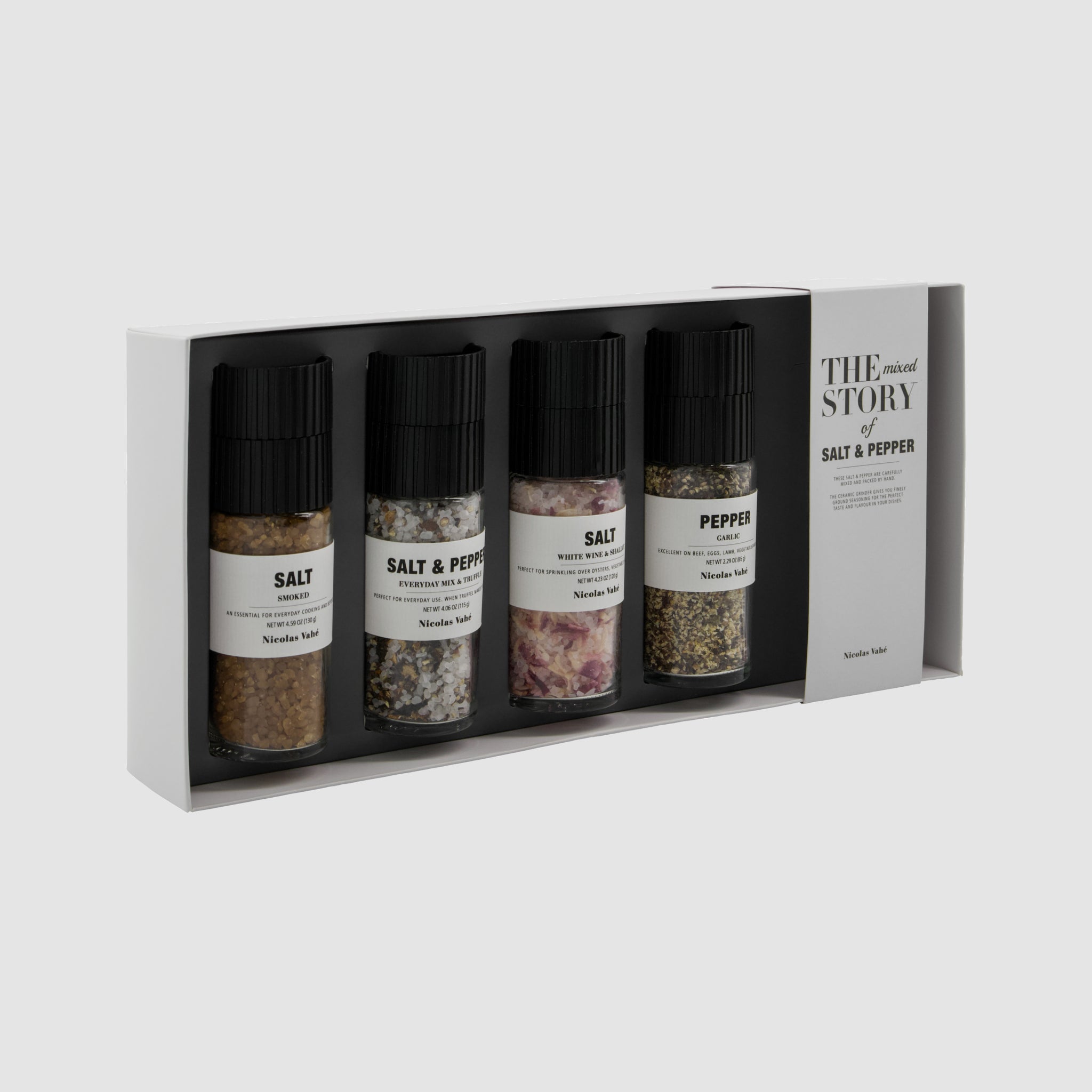 The Mixed Story | Conjunto de 4 Temperos | 430 g