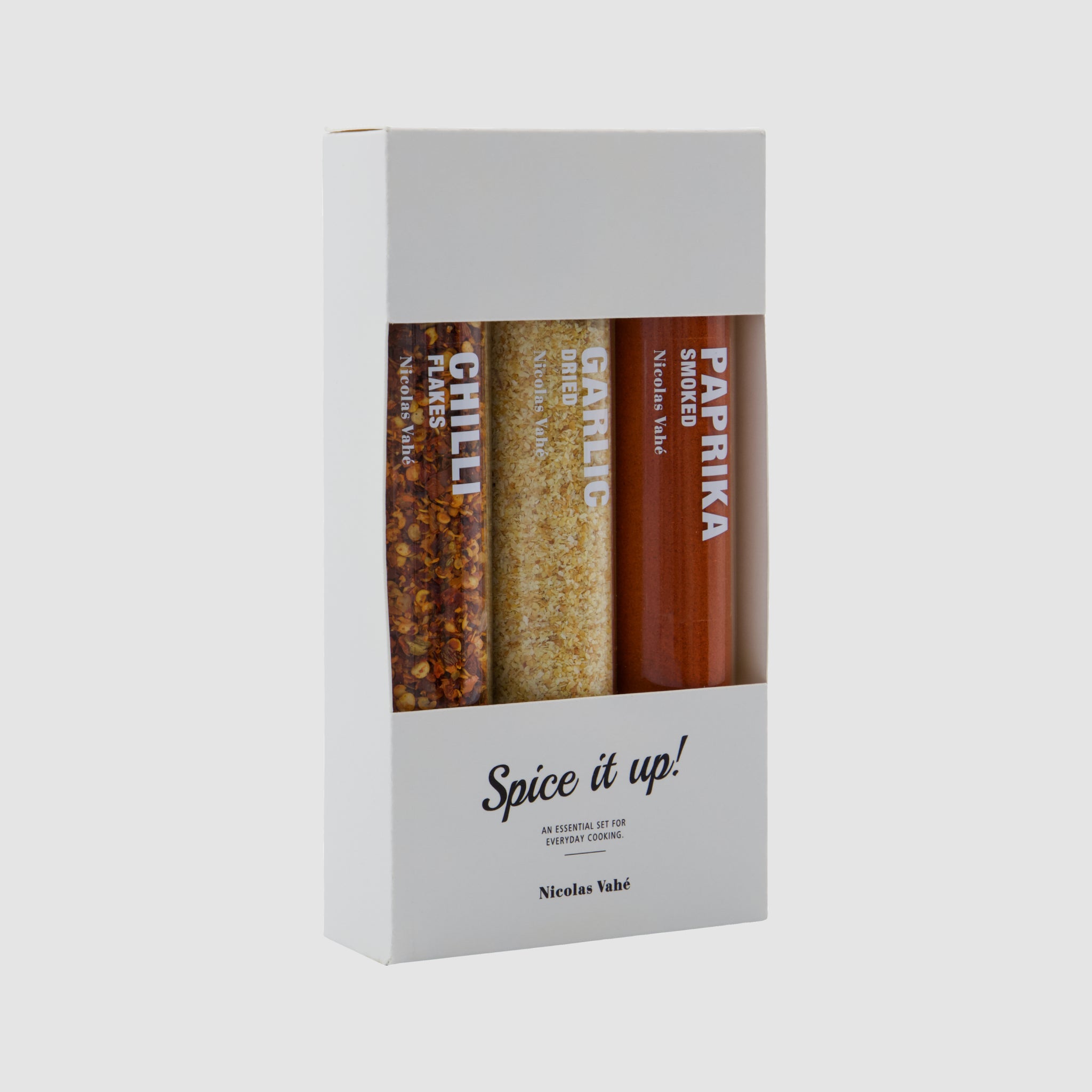 Conjunto de Especiarias Chili, Alho e Paprika Fumada | 165 g