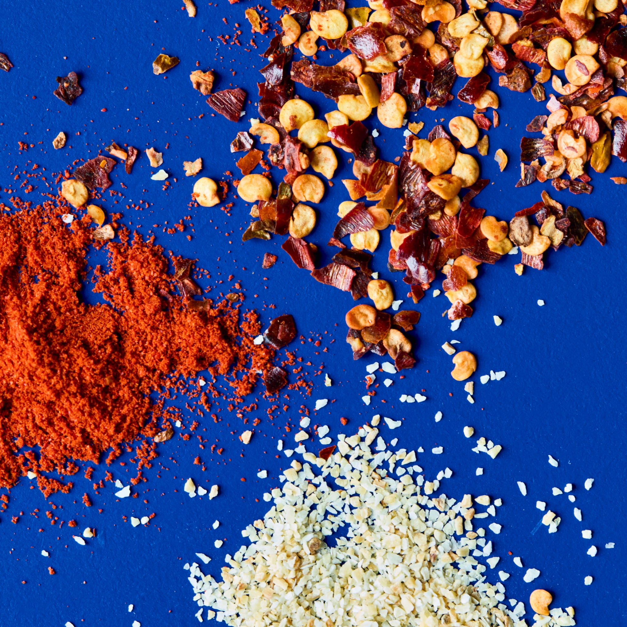 Conjunto de Especiarias Chili, Alho e Paprika Fumada | 165 g