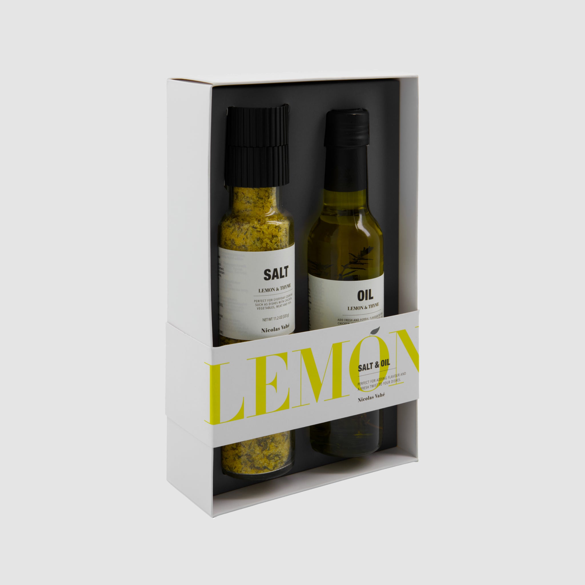 Lemon | Conjunto de Sal e Óleo com Limão e Tomilho