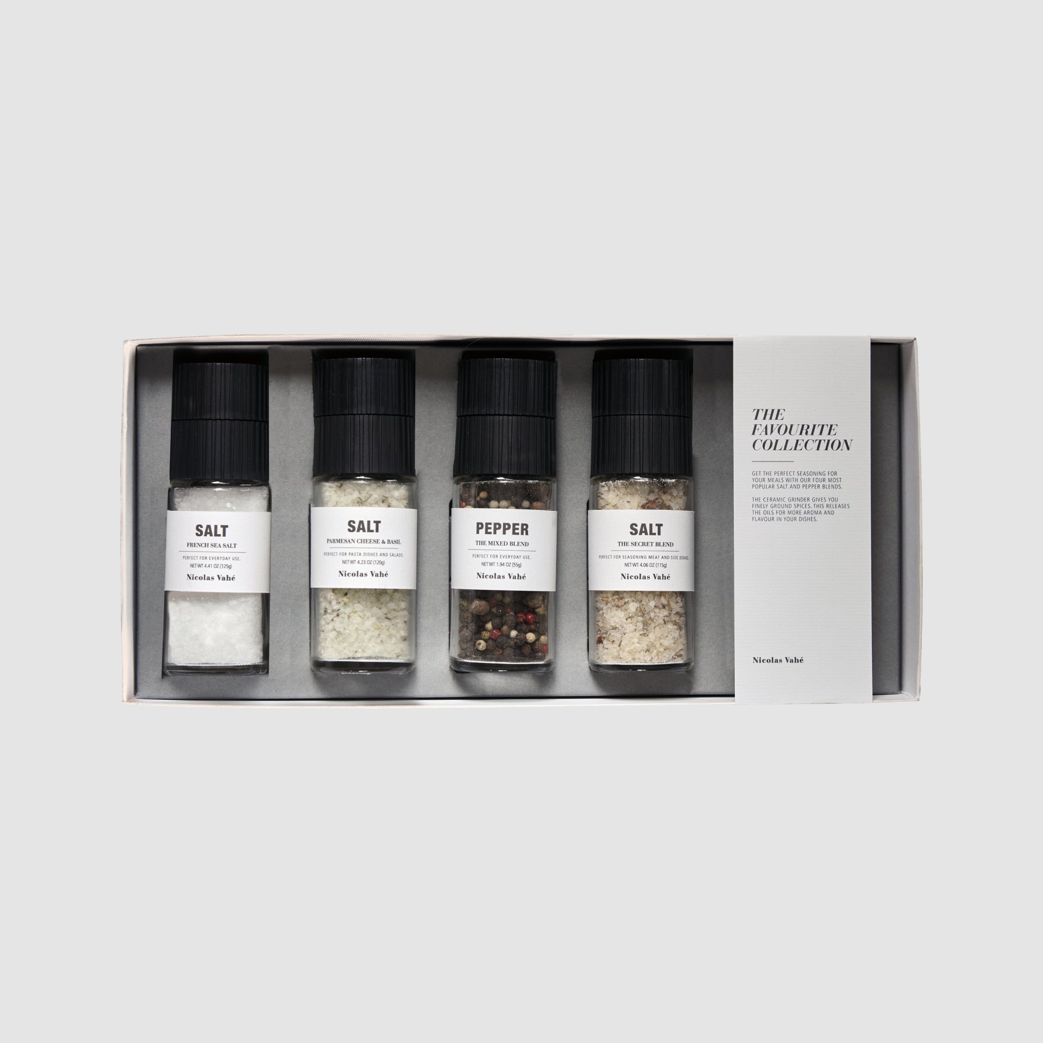 Favourite Collection | Conjunto de 4 Temperos | 415 g
