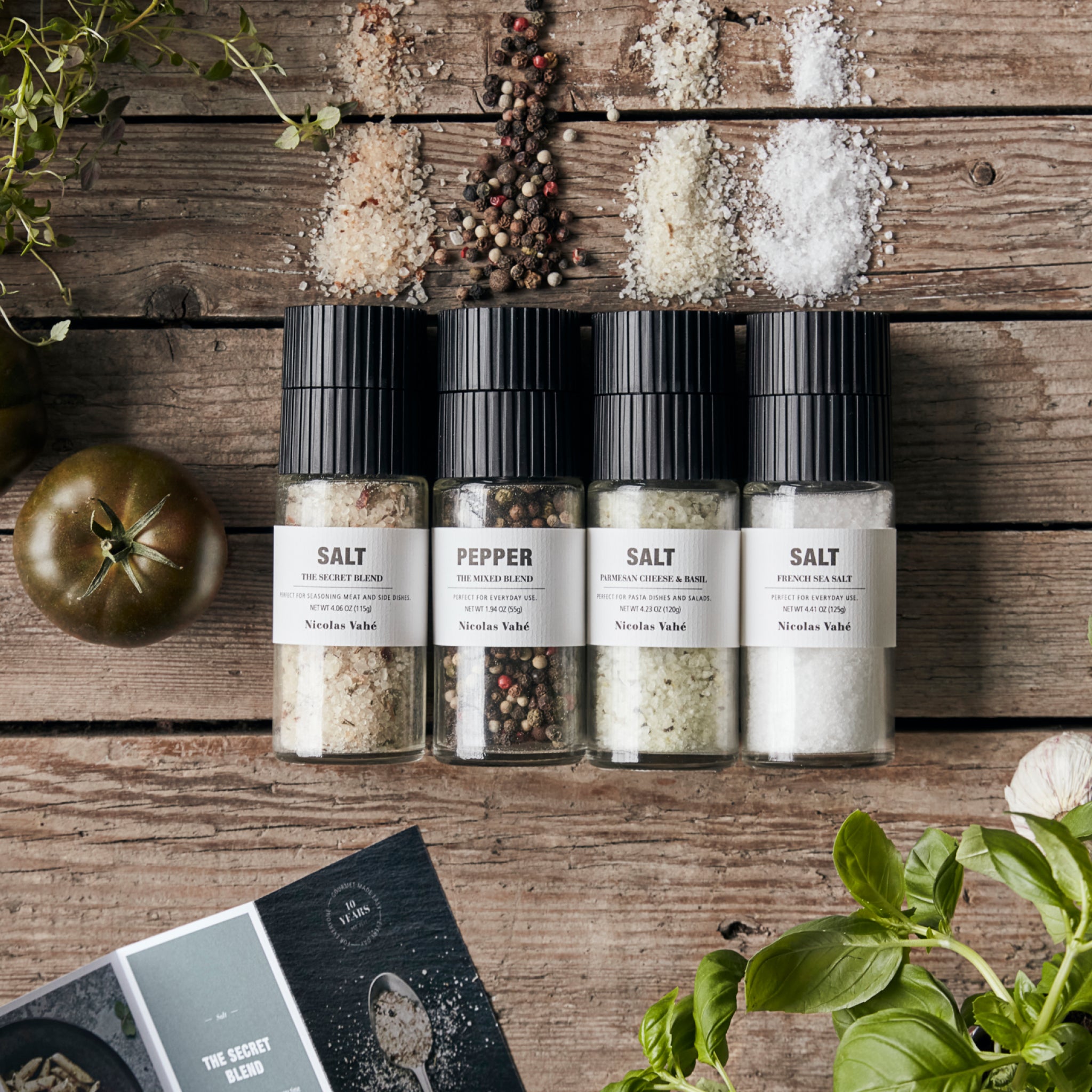 Favourite Collection | Conjunto de 4 Temperos | 415 g