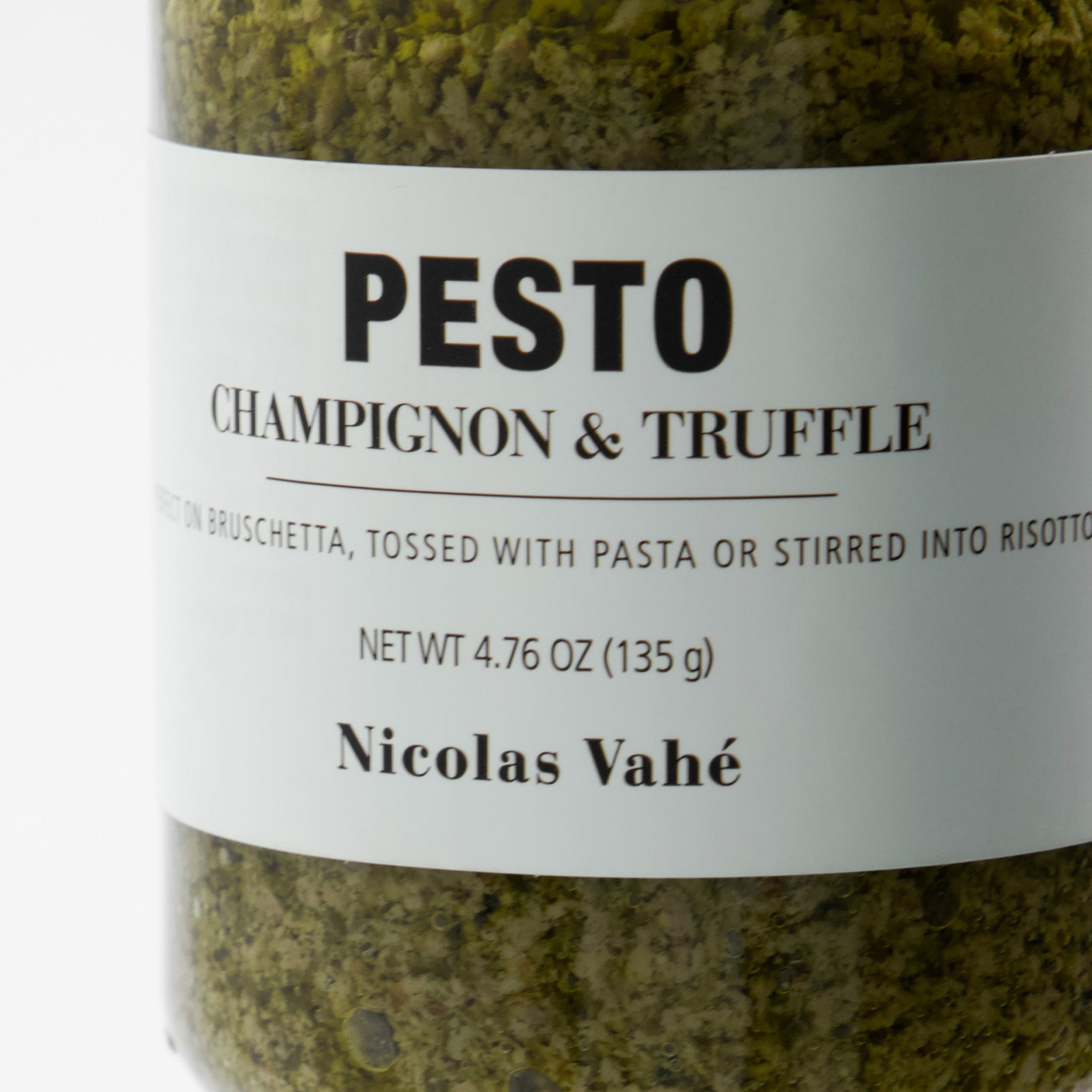 Pesto com Cogumelos e Trufas
