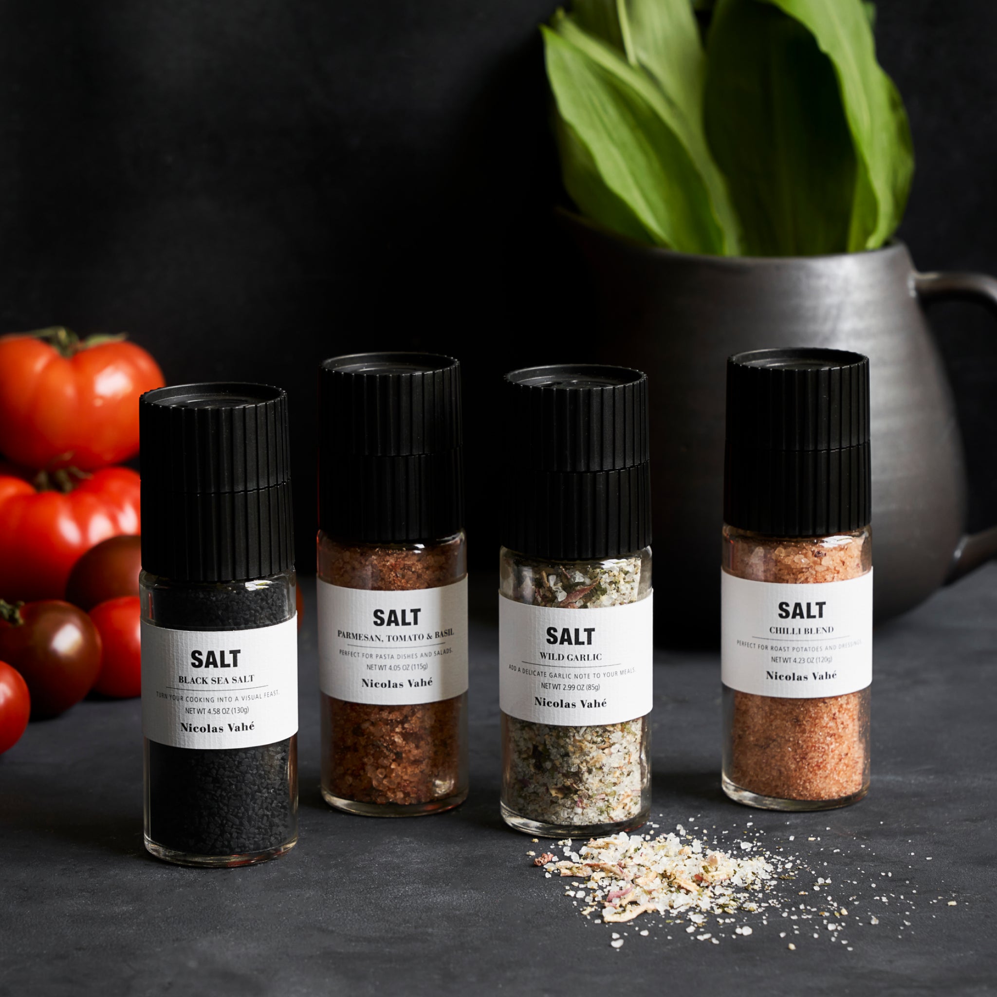 Savoury | Conjunto de 4 Sais Aromatizados | 450 g