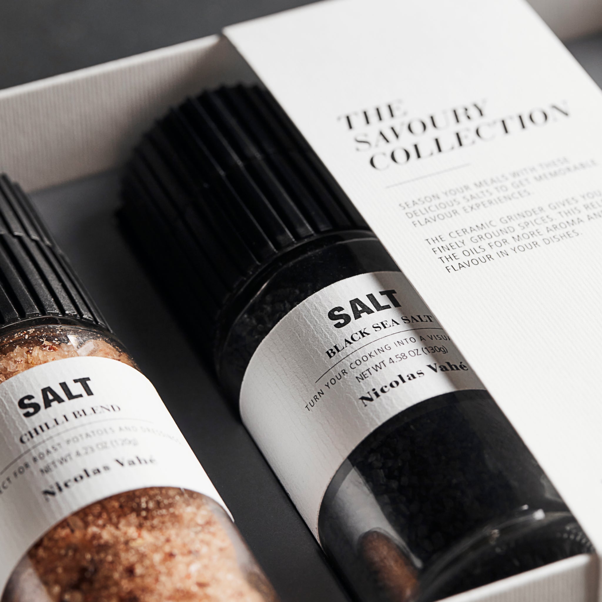 Savoury | Conjunto de 4 Sais Aromatizados | 450 g