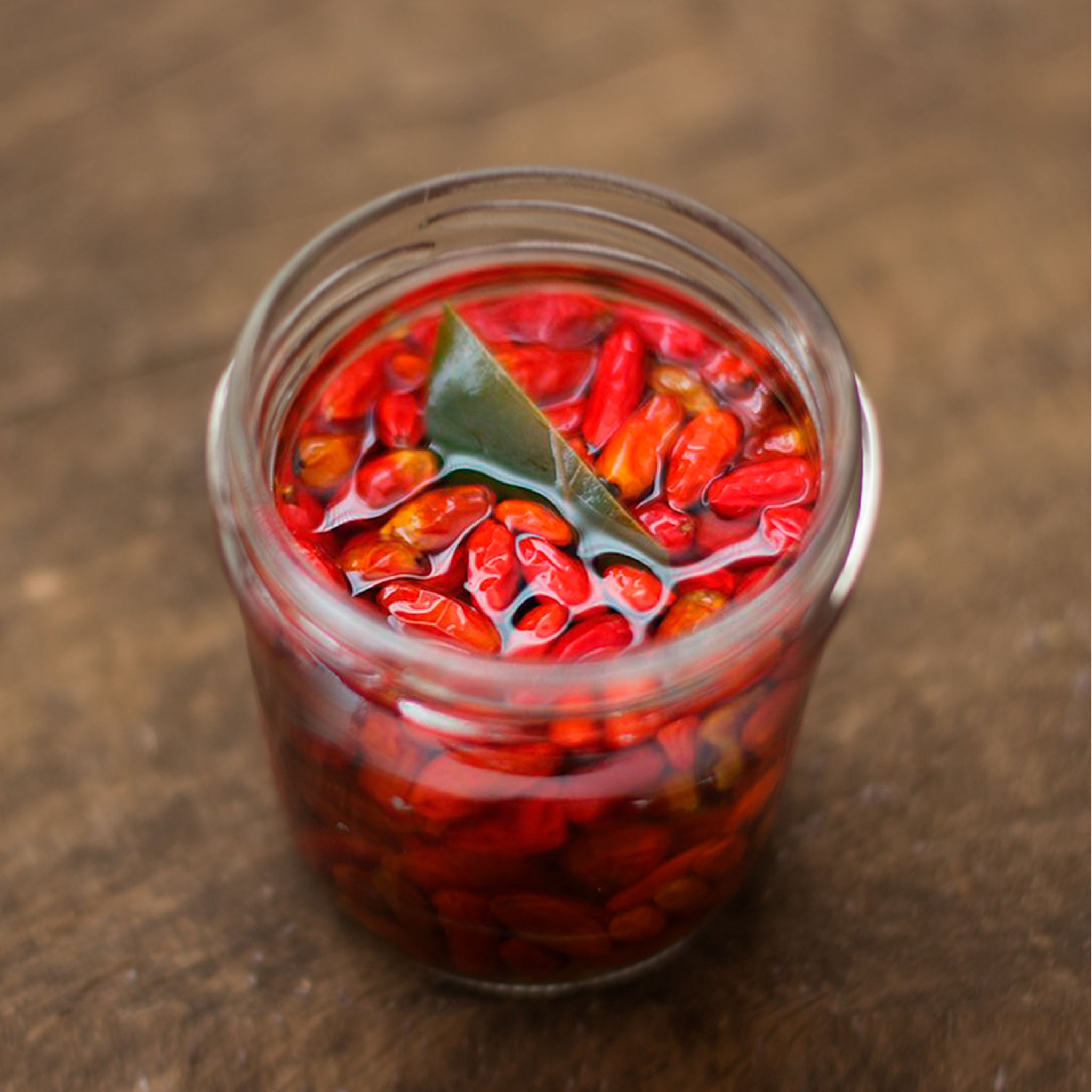 Molho Picante - Malaguetas em Whisky c/ Folhas de Louro