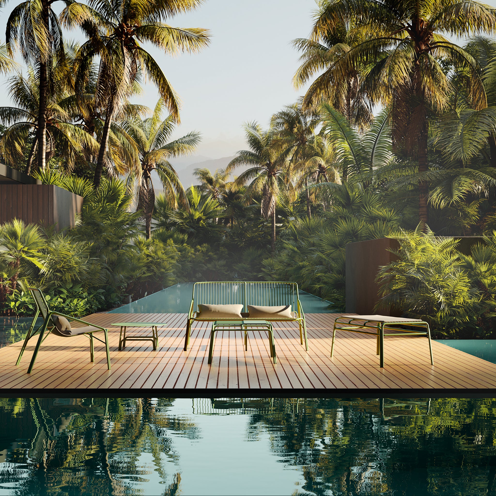 Nº12 | Banco de exterior em alumínio