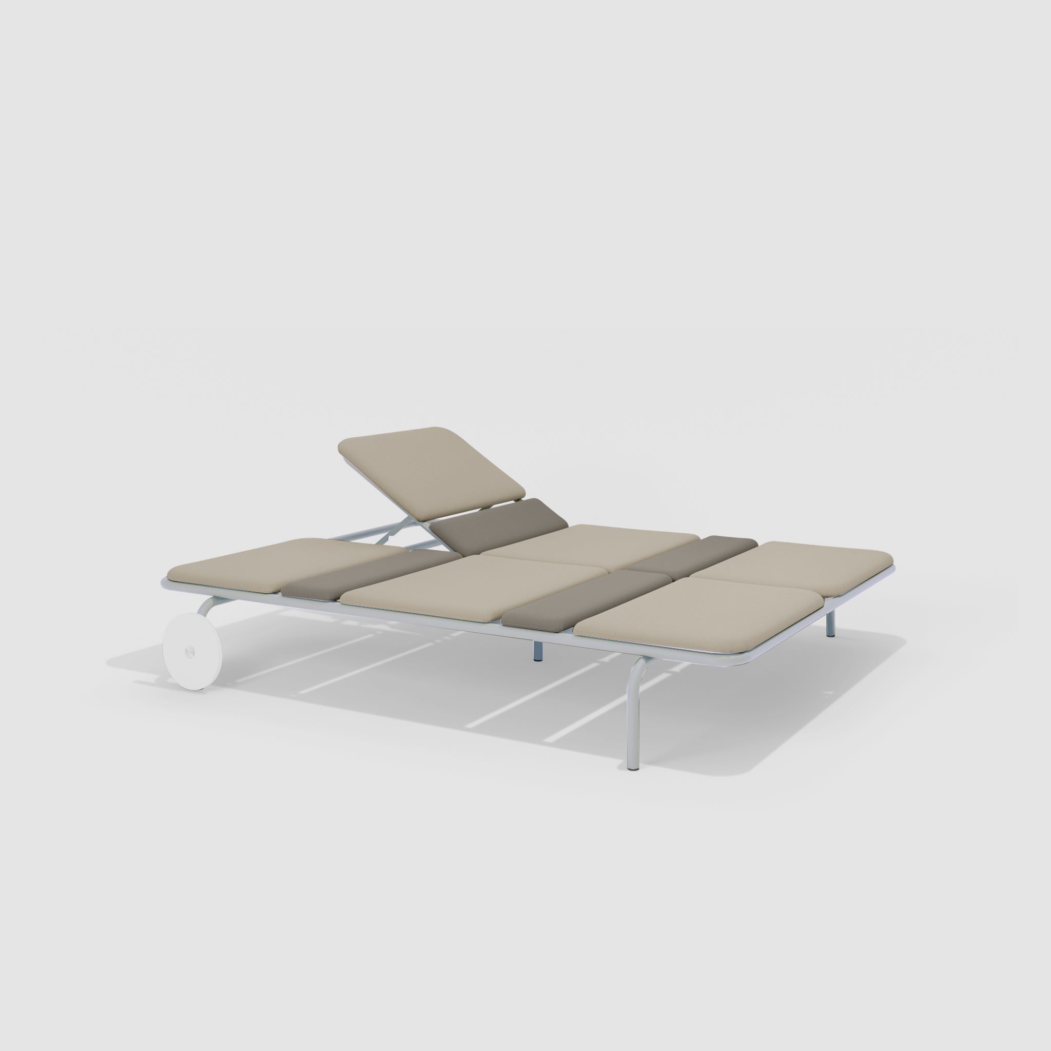 Nº12 | Espreguiçadeira dupla em alumínio