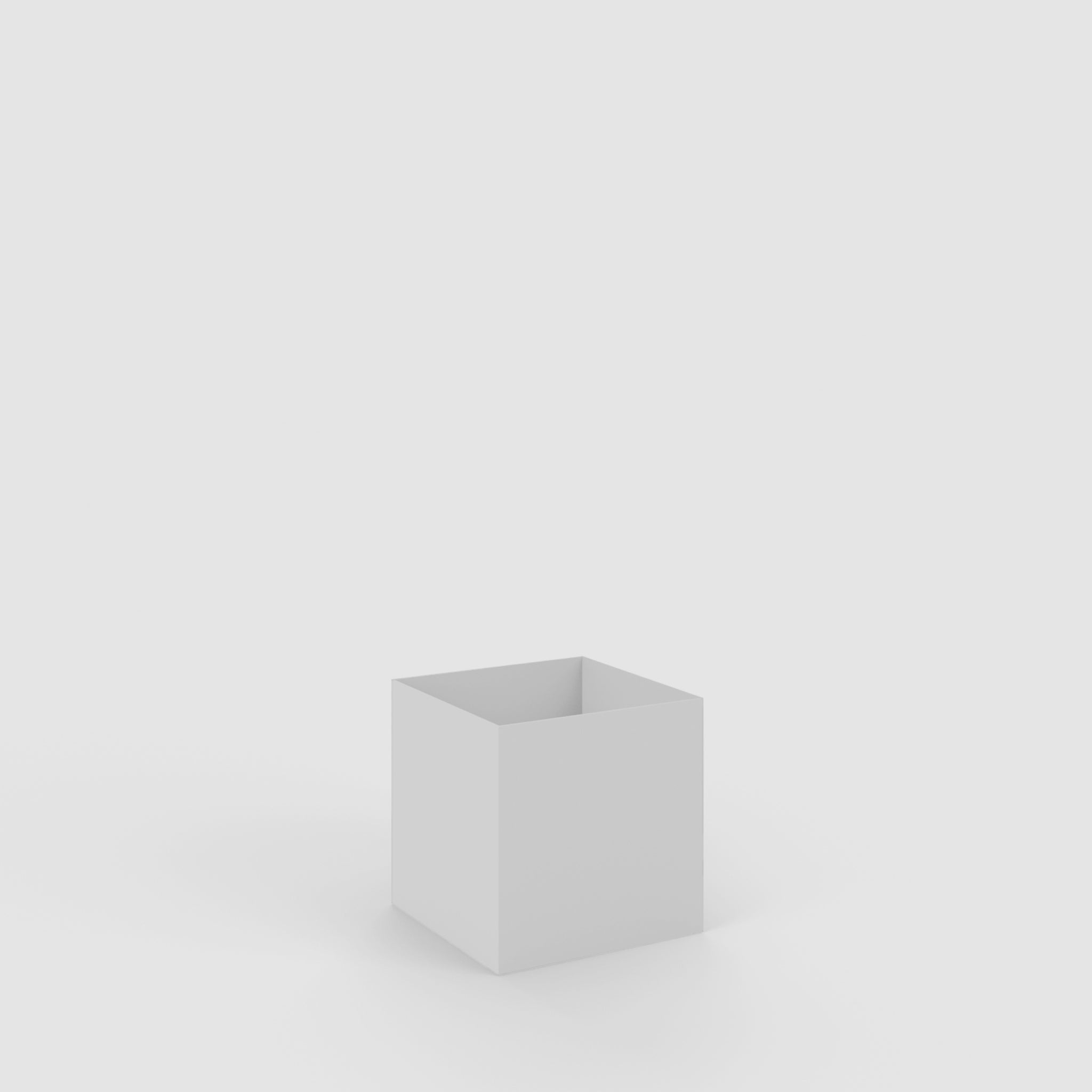 Oi Pots | Low Square Aluminum Planter